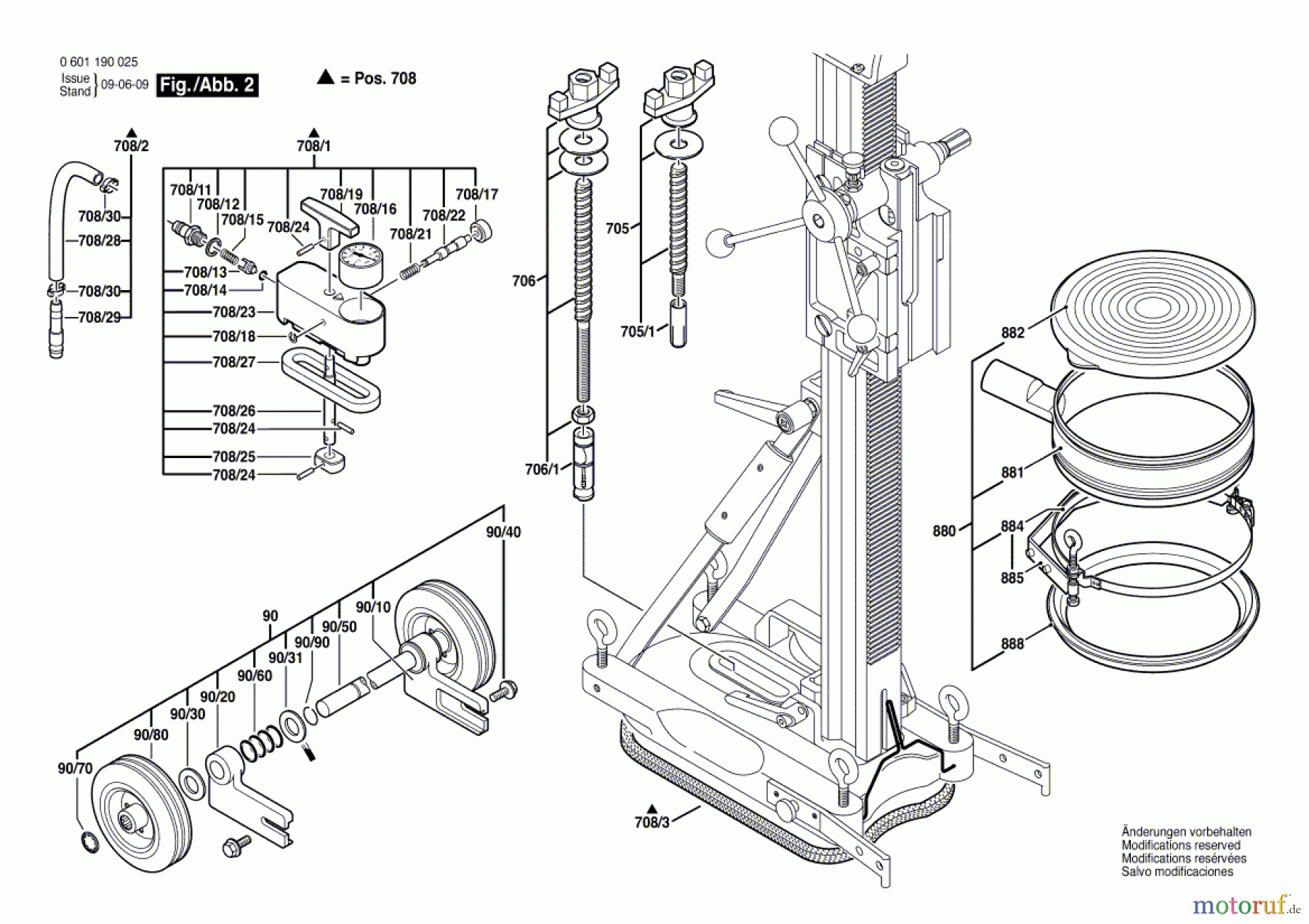 Bosch Werkzeug Bohrständer S 500 A Seite 2