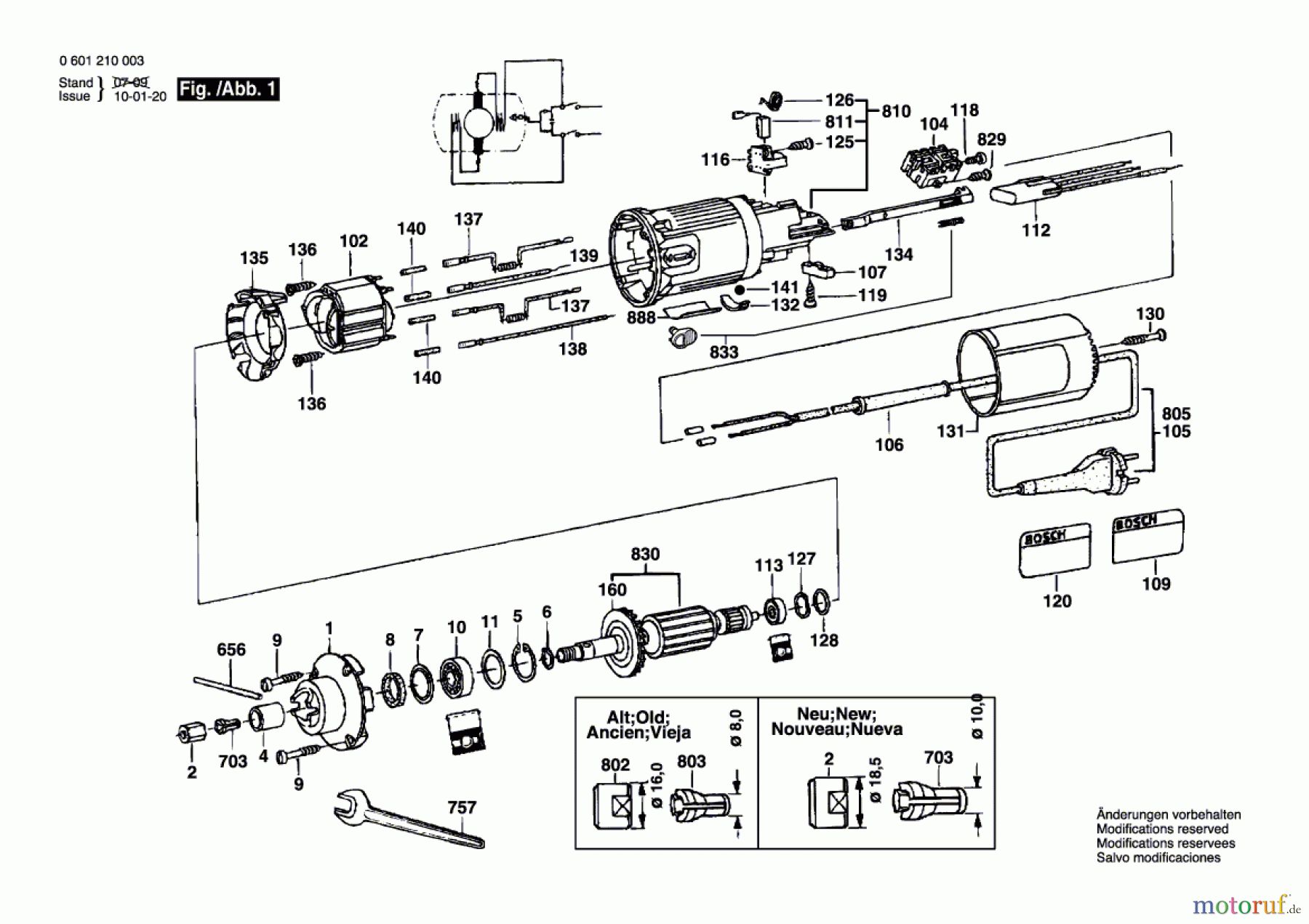  Bosch Werkzeug Geradschleifer GGS 27 Seite 1