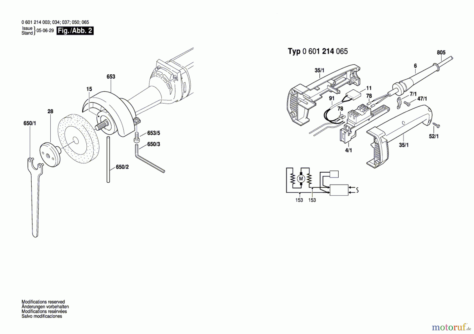  Bosch Werkzeug Geradschleifer GGS 6 Seite 2
