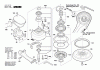 Bosch Exzenterschleifer GEX 150 TURBO Listas de piezas de repuesto y dibujos Seite 2