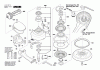 Bosch Exzenterschleifer GEX 150 TURBO Listas de piezas de repuesto y dibujos Seite 2