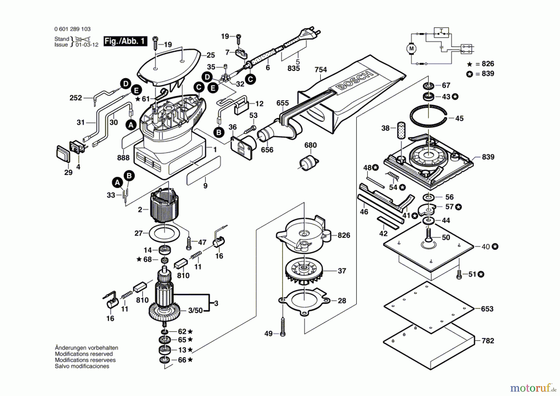  Bosch Werkzeug Schwingschleifer GSS 14 Seite 1