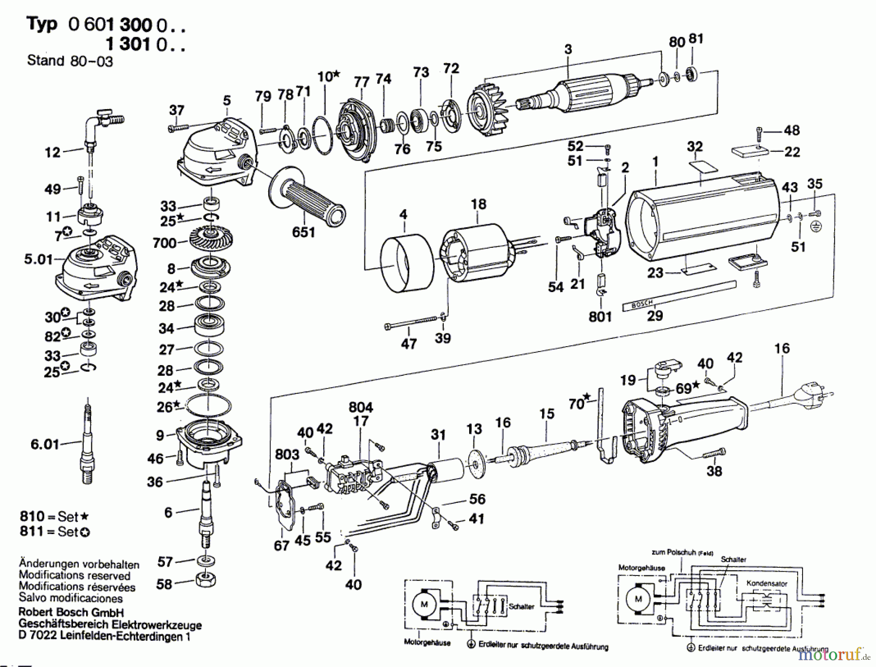  Bosch Werkzeug Winkelschleifer USW(J)77 Seite 1