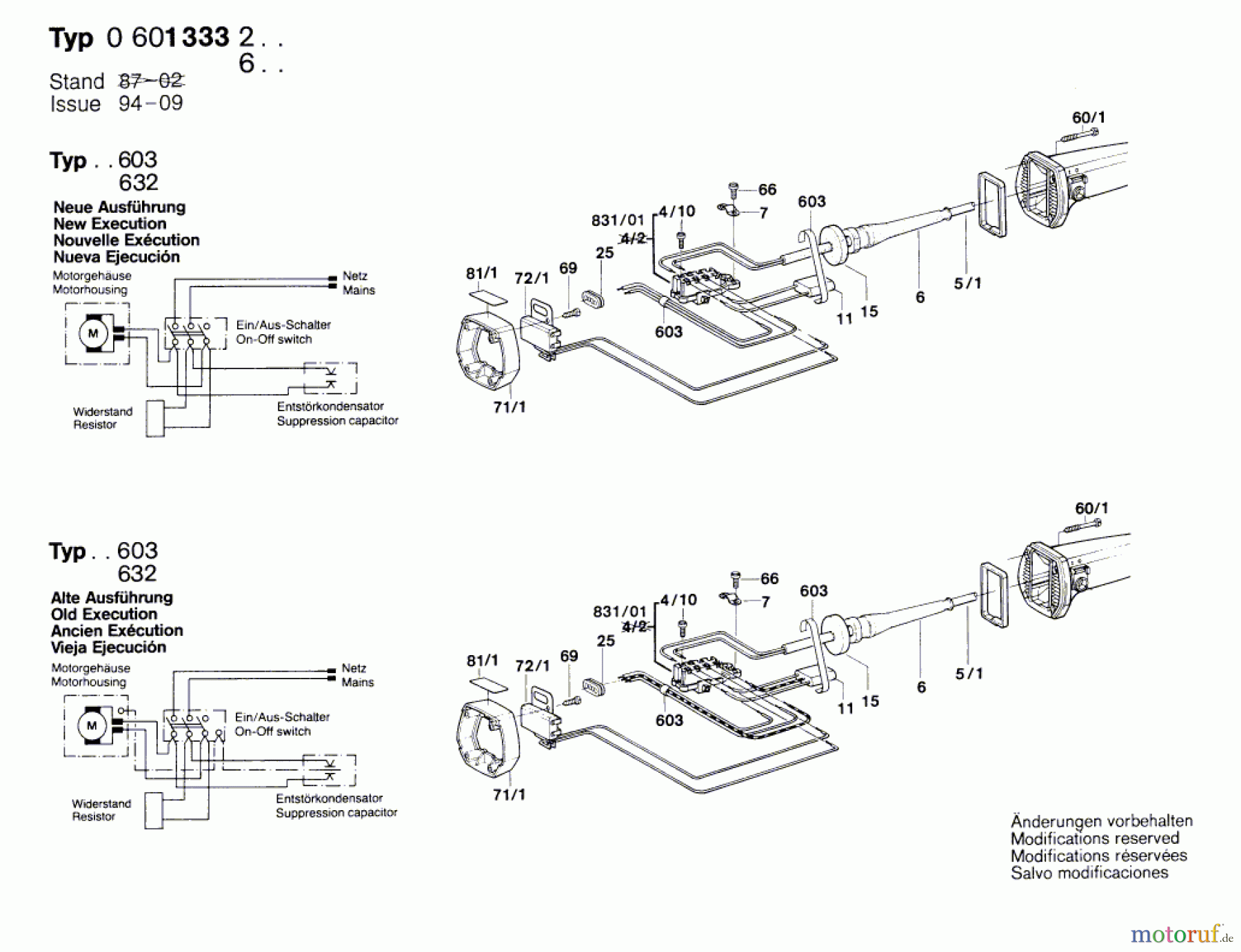  Bosch Werkzeug Winkelschleifer ---- Seite 6