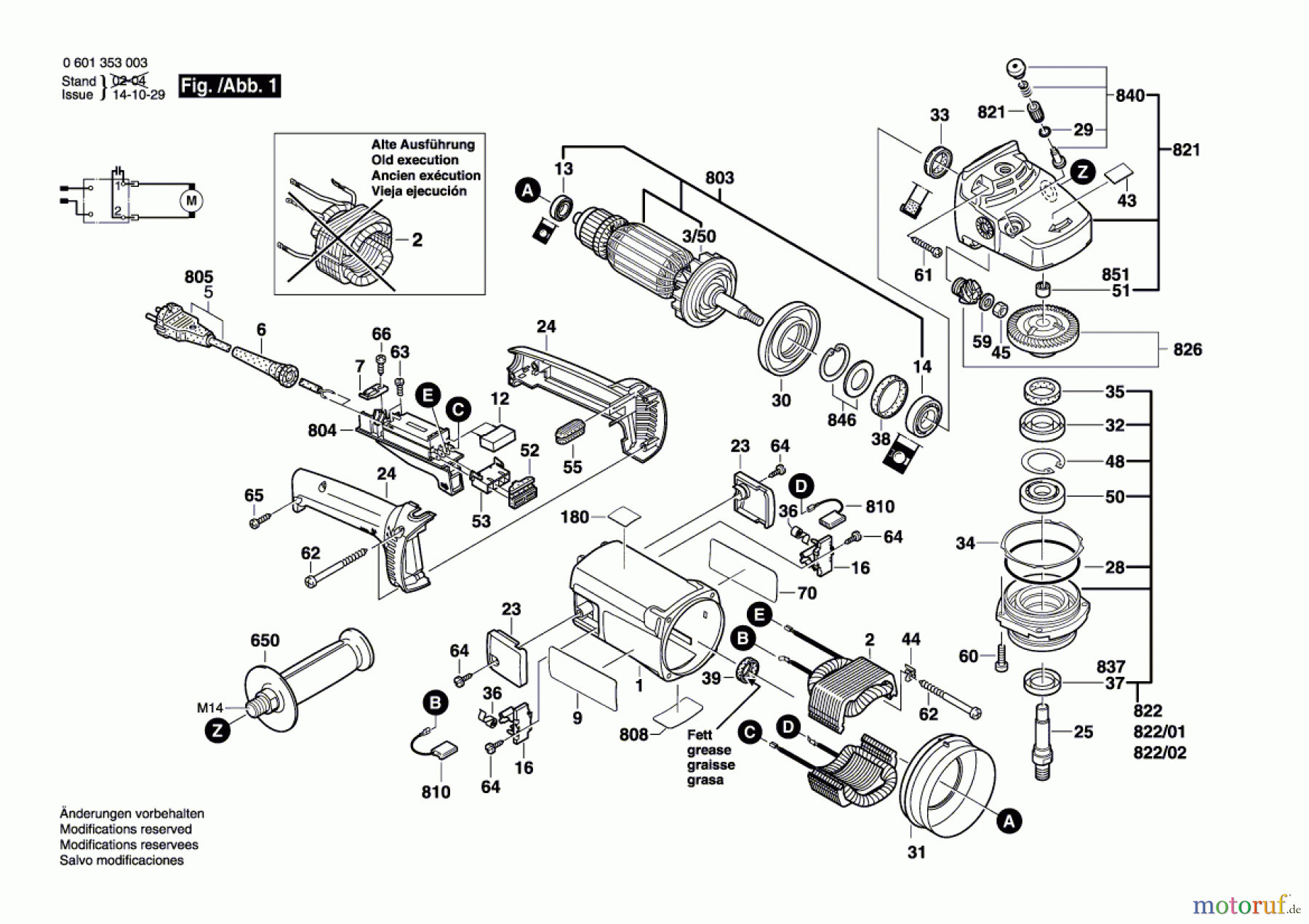  Bosch Werkzeug Winkelschleifer GWS 18 U Seite 1