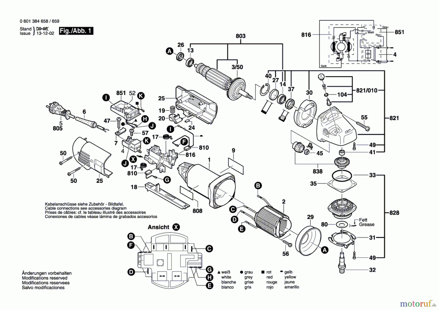  Bosch Werkzeug Winkelschleifer WS 125-1400 Seite 1