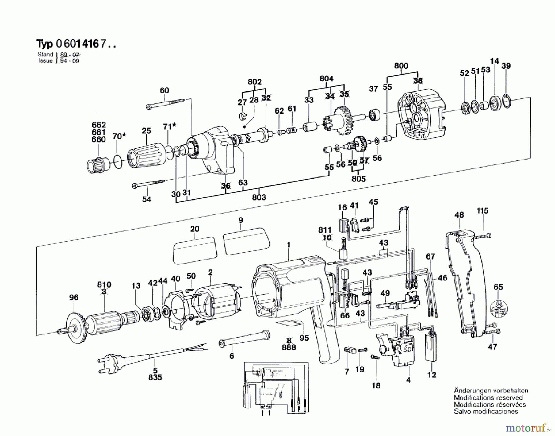 Bosch Werkzeug Bohrschrauber ELECTRONIC Seite 1