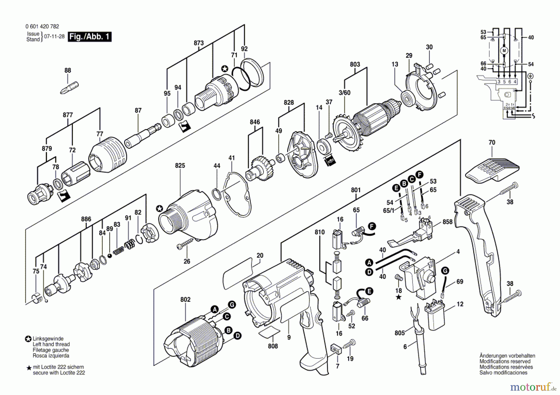  Bosch Werkzeug Bohrschrauber BDS-S Seite 1
