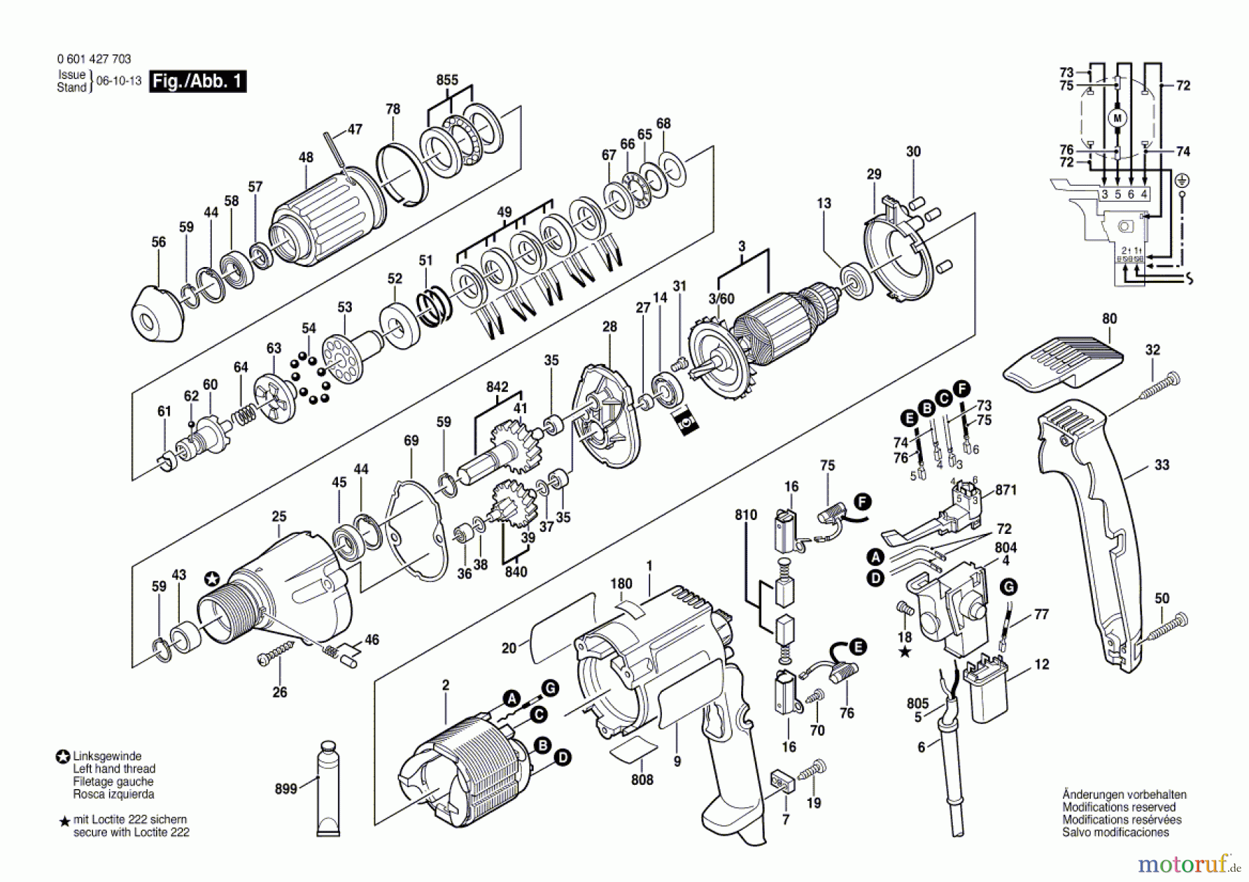  Bosch Werkzeug Schrauber GSR 8-16 KE Seite 1