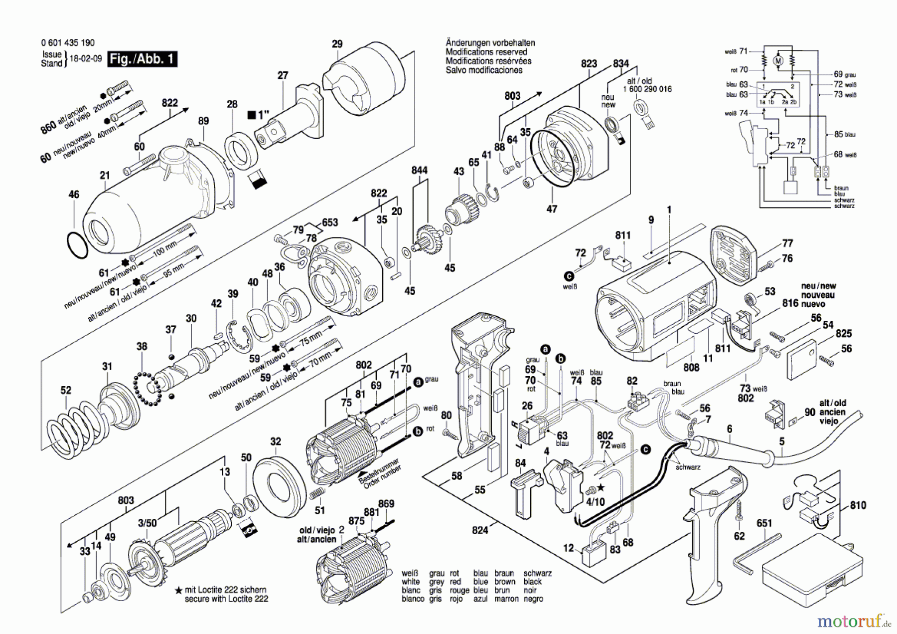  Bosch Werkzeug Schlagschrauber GDS 30 Seite 1