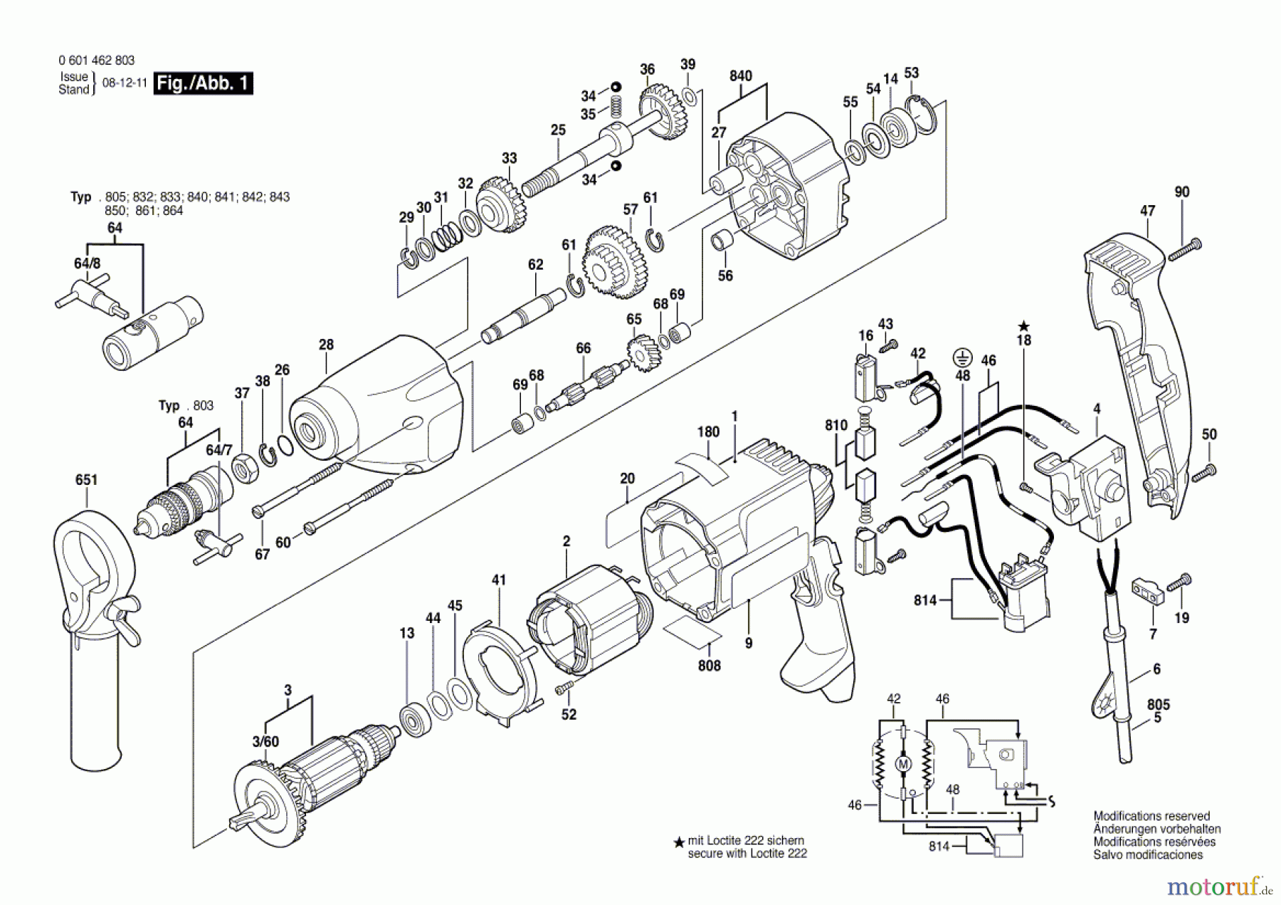  Bosch Werkzeug Gewindeschneider GGW 10 E Seite 1