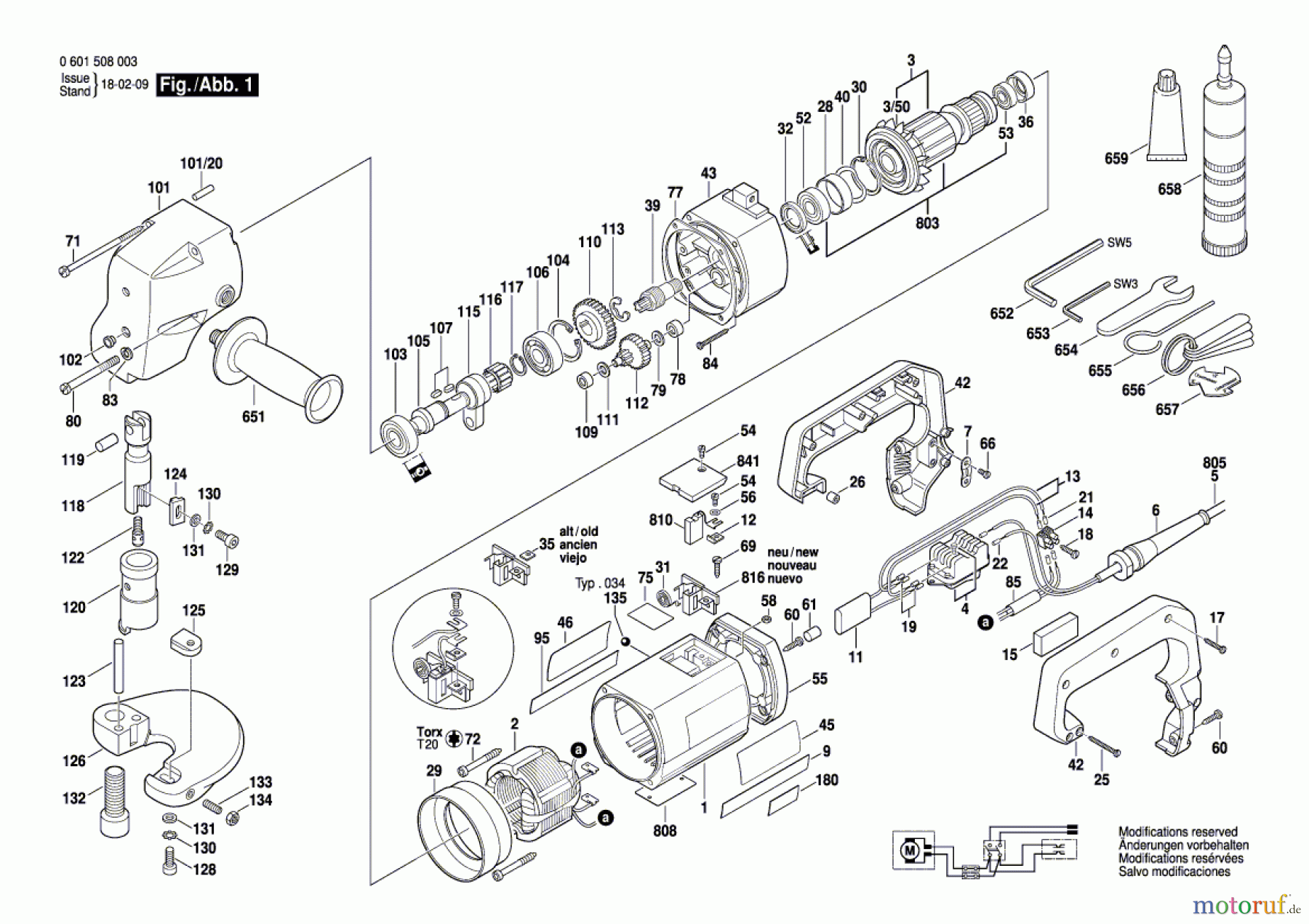  Bosch Werkzeug Blechschere ---- Seite 1
