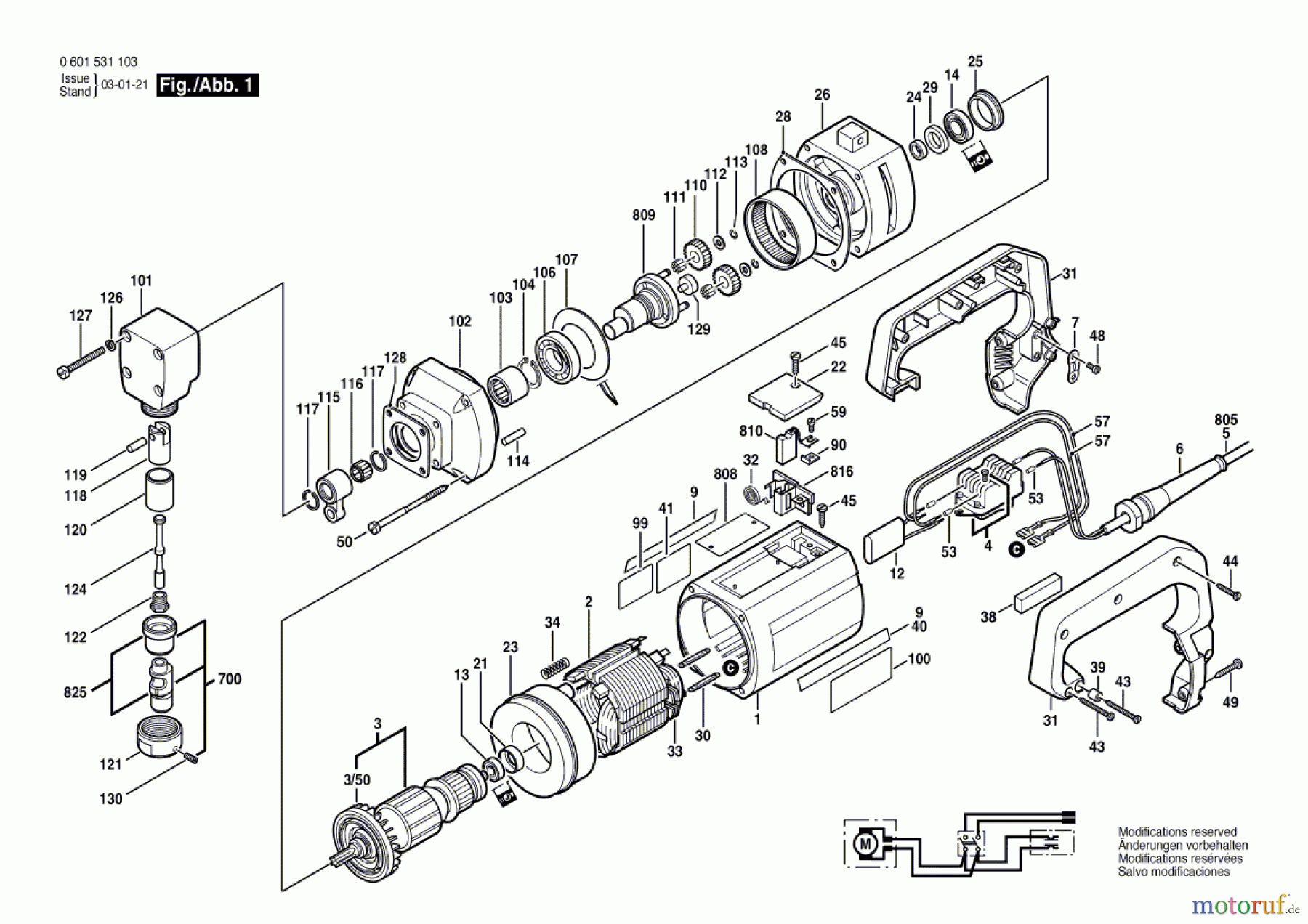  Bosch Werkzeug Nager GNA 2,5 Seite 1