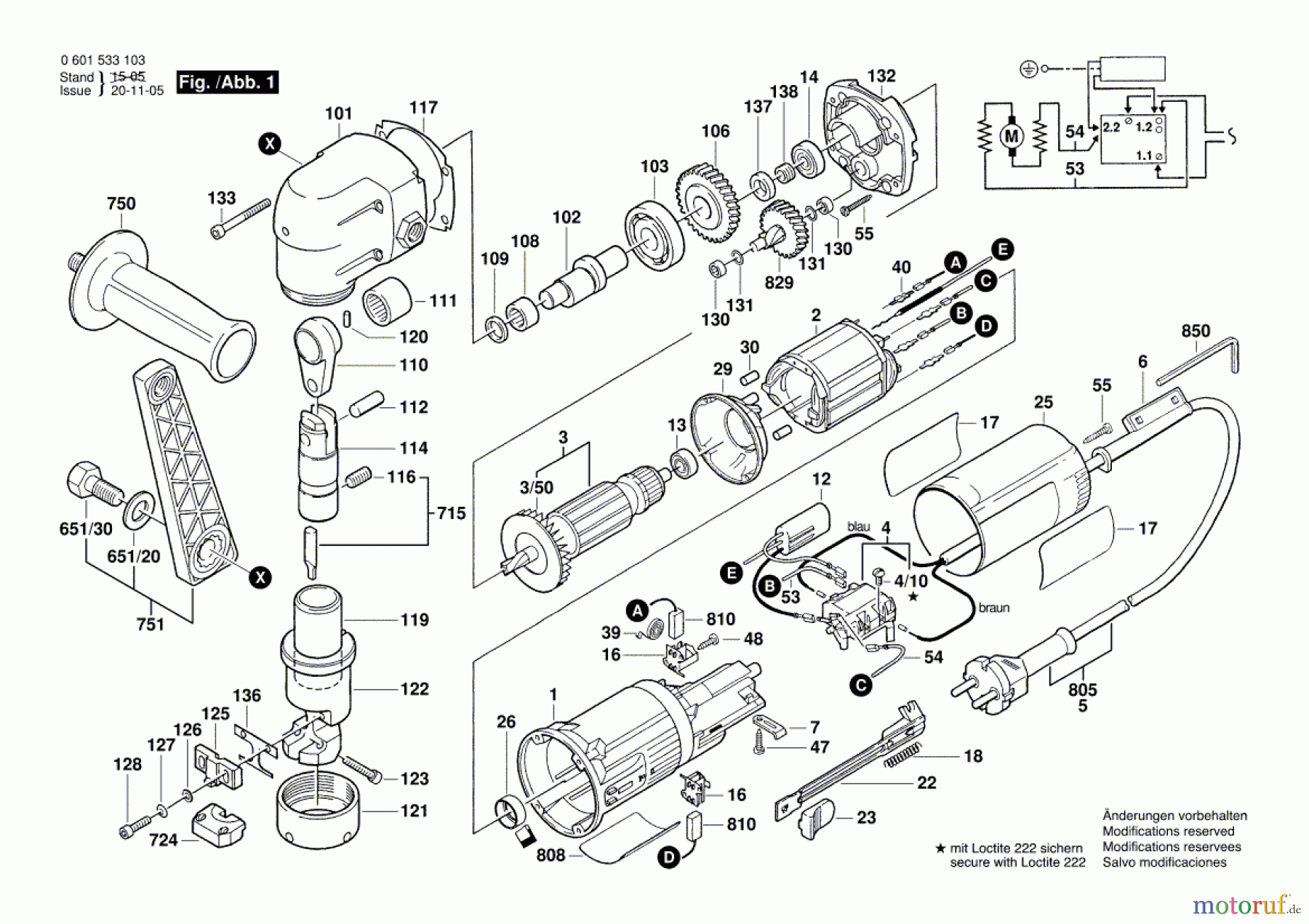  Bosch Werkzeug Nager GNA 3,5 Seite 1
