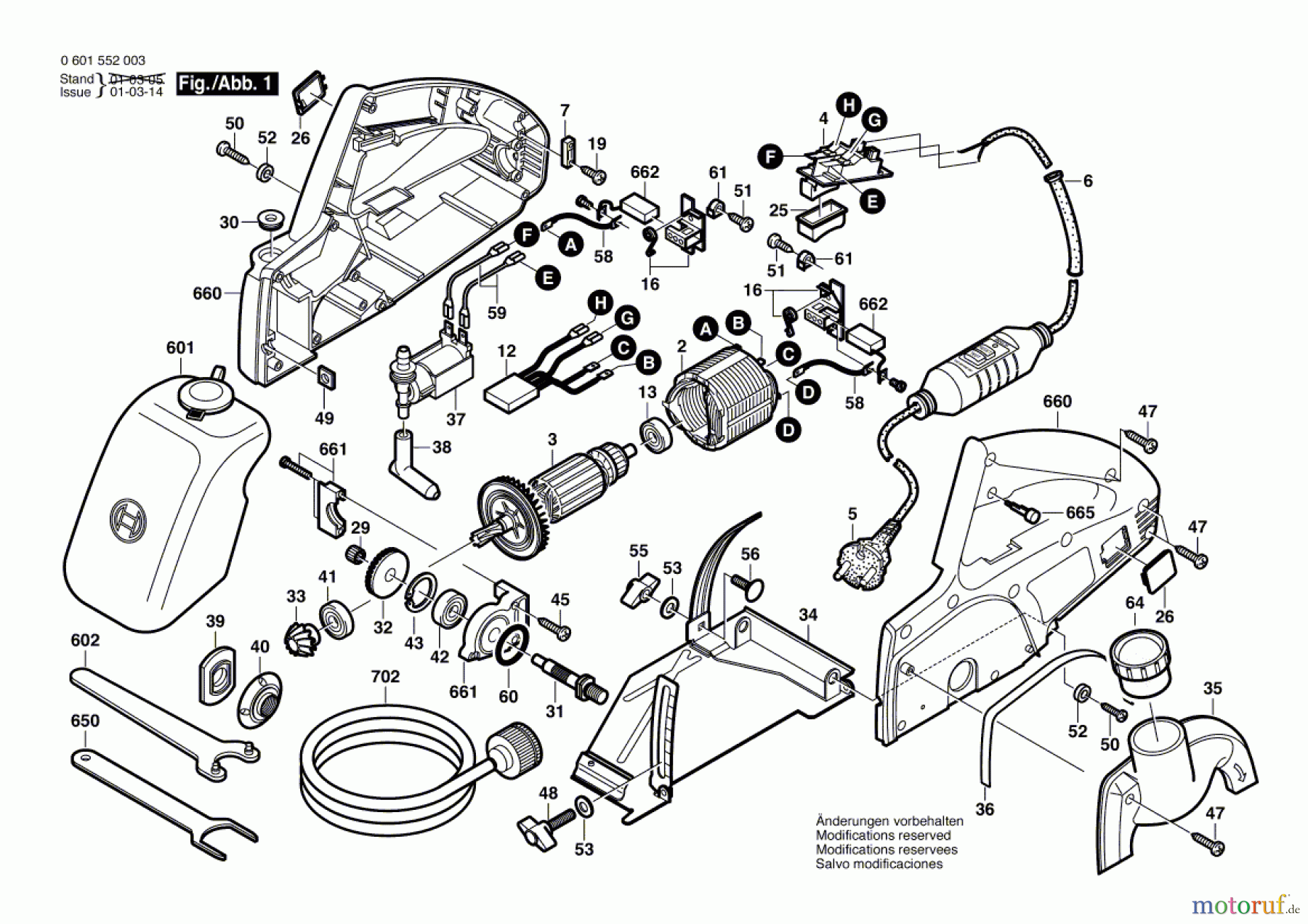  Bosch Werkzeug Gw-Marmorsäge GDC 42 W Seite 1