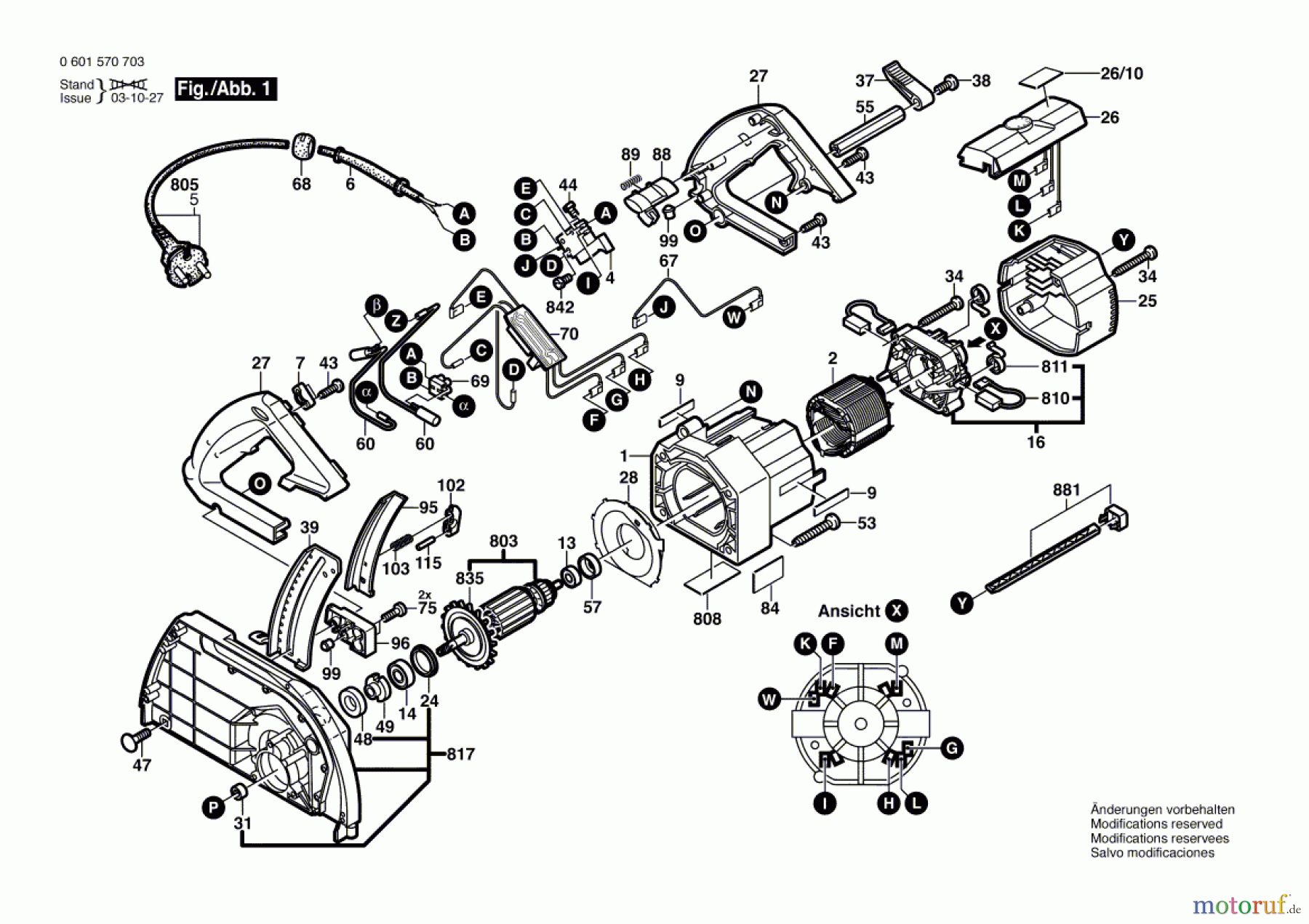 Bosch Werkzeug Handkreissäge GKS 68 BC Seite 1