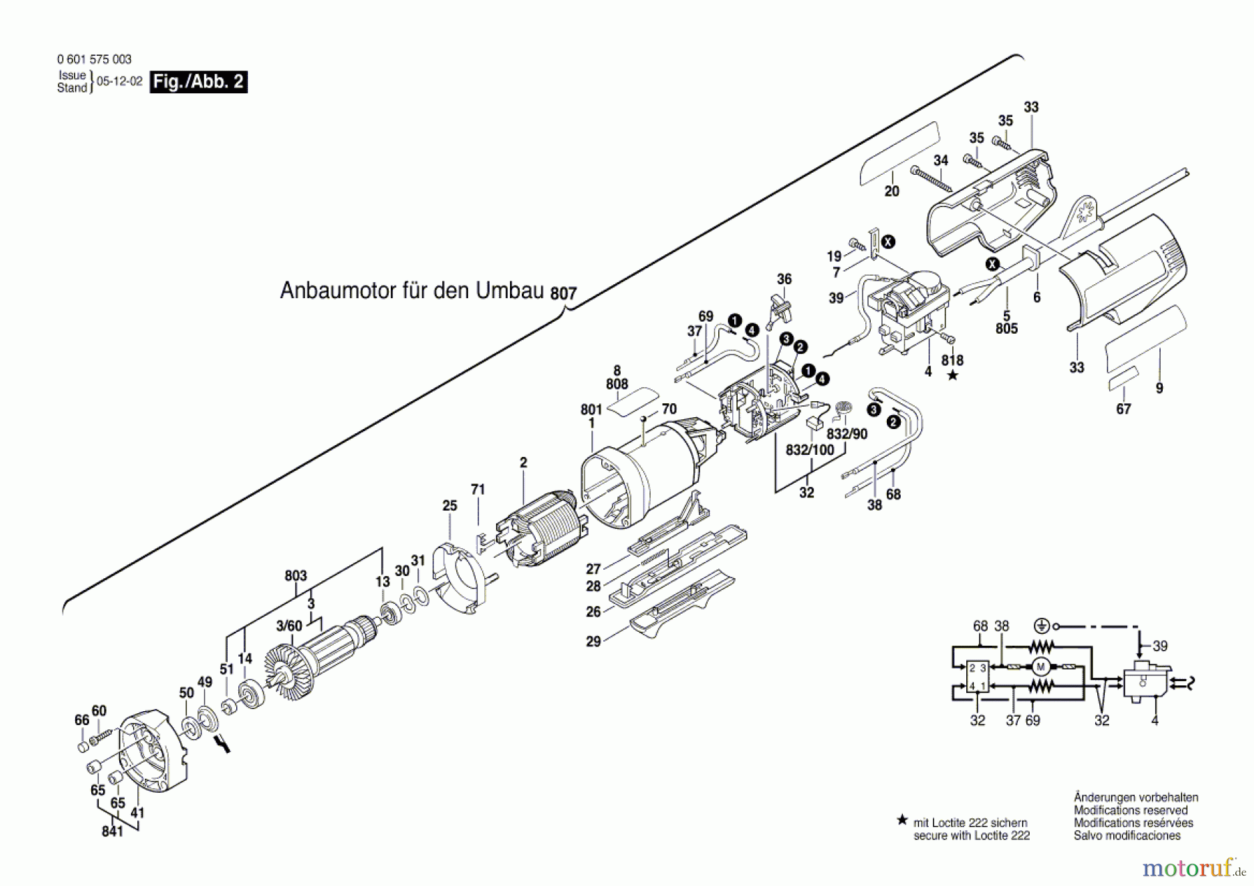  Bosch Werkzeug Pw-Schaumstoffsäge 1575 Seite 2