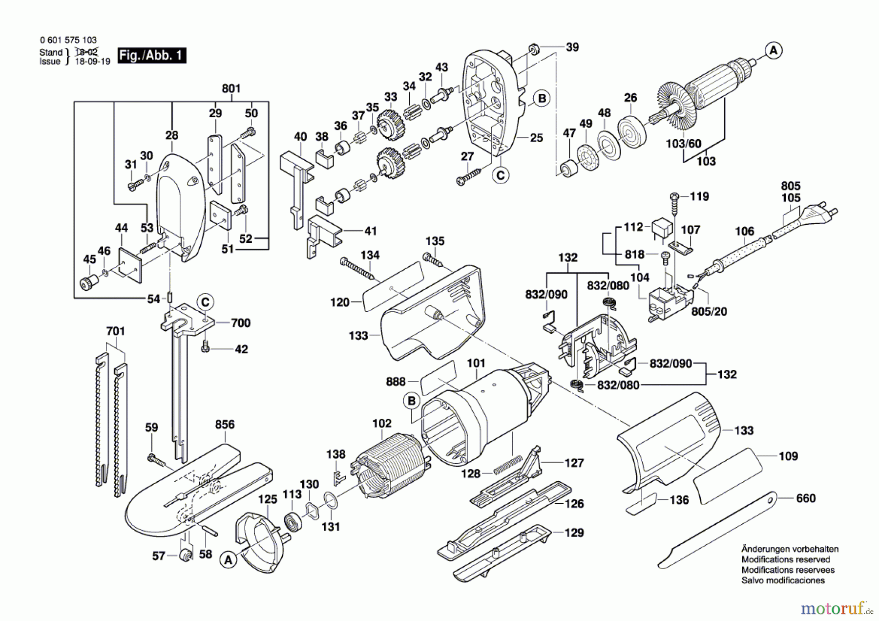  Bosch Werkzeug Schaumstoffsäge GSG 300 Seite 1