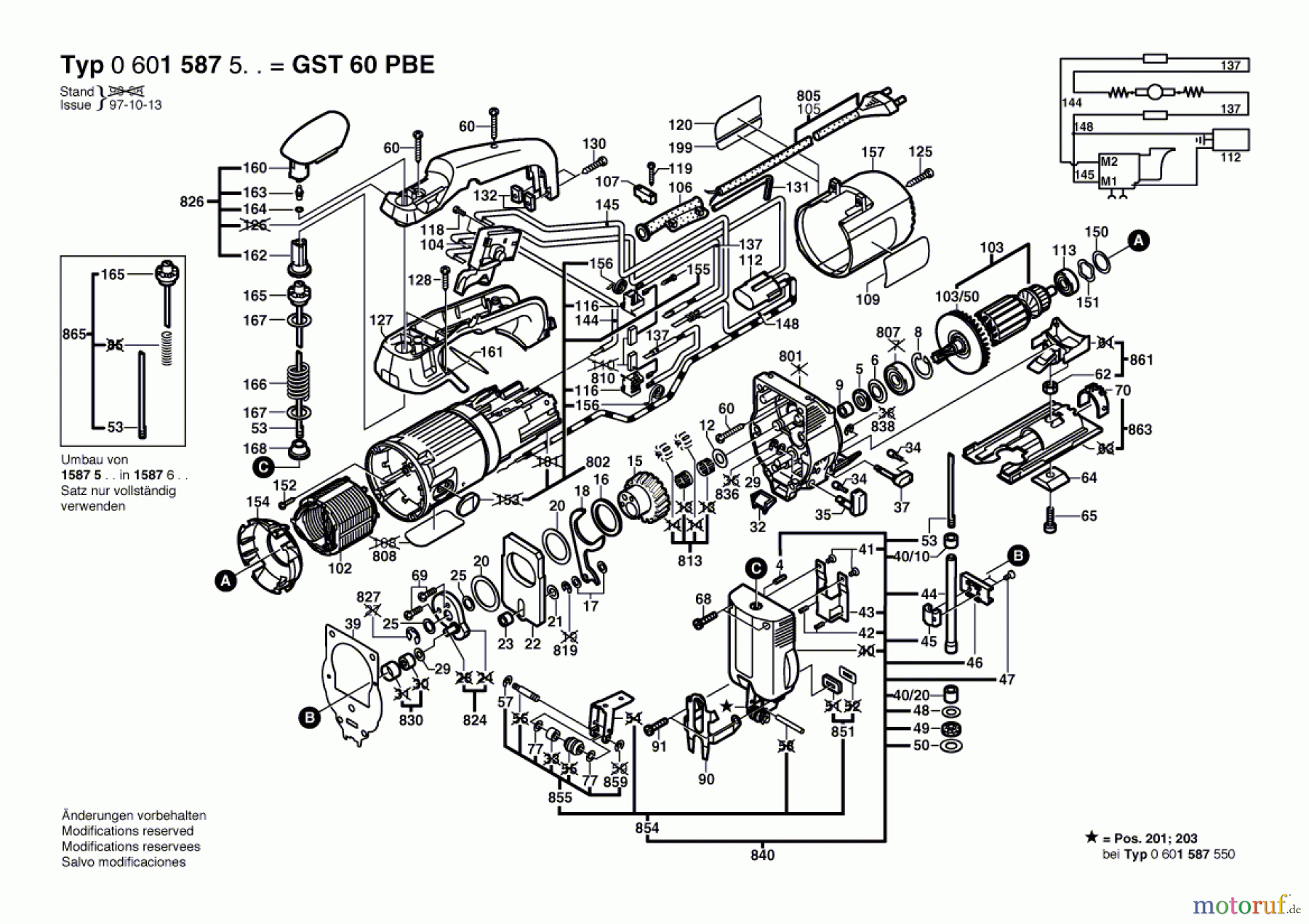  Bosch Werkzeug Stichsäge GST 60 PBE Seite 1