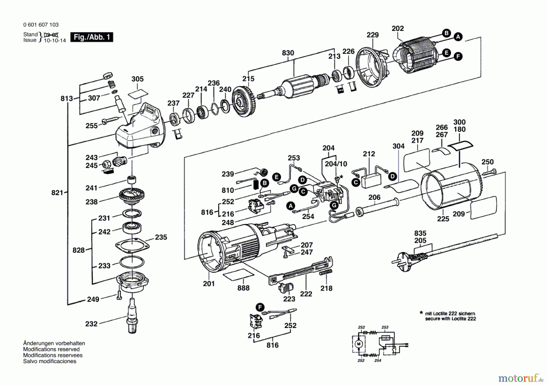  Bosch Werkzeug Universalfräse GUF 4-22 A Seite 1