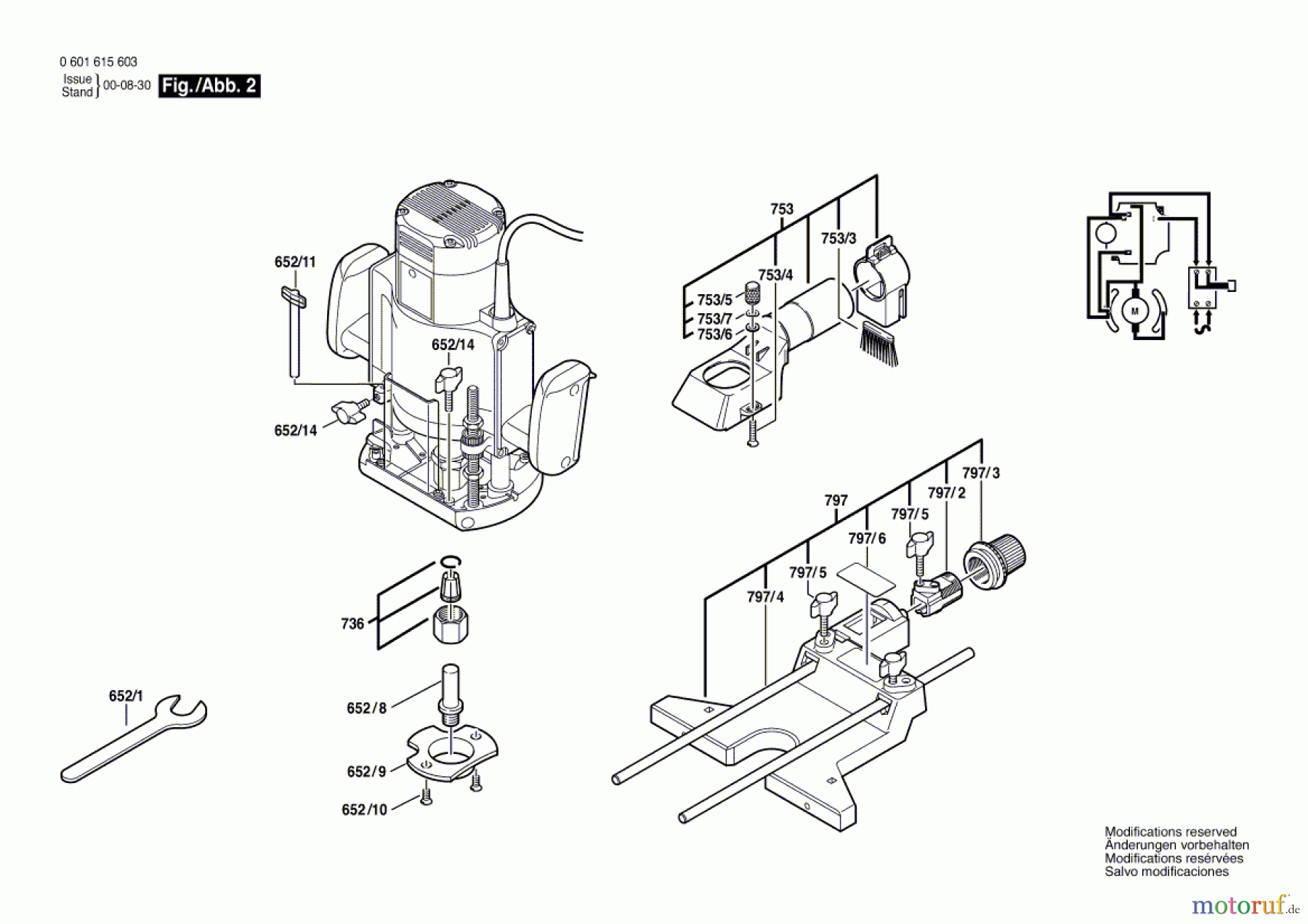  Bosch Werkzeug Gw-Oberfräse GOF 1700 ACE Seite 2