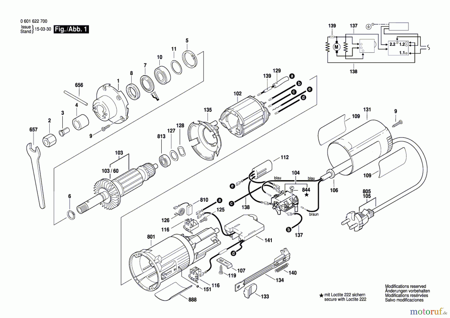  Bosch Werkzeug Kantenfräse GKF 600 CE Seite 1