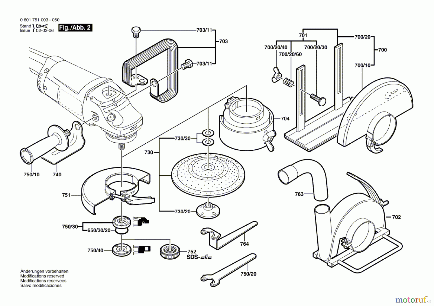 Bosch Werkzeug Winkelschleifer GWS 20-180 Seite 2