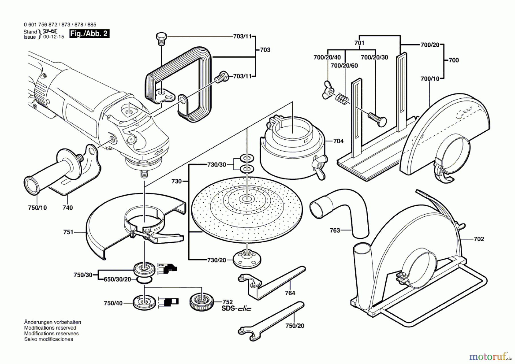  Bosch Werkzeug Winkelschleifer GWS 25-230 J Seite 2