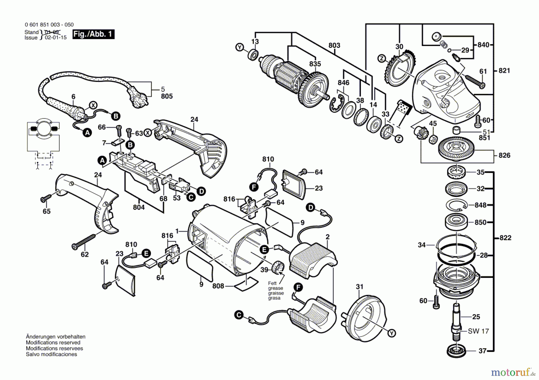  Bosch Werkzeug Winkelschleifer GWS 21-180 H Seite 1