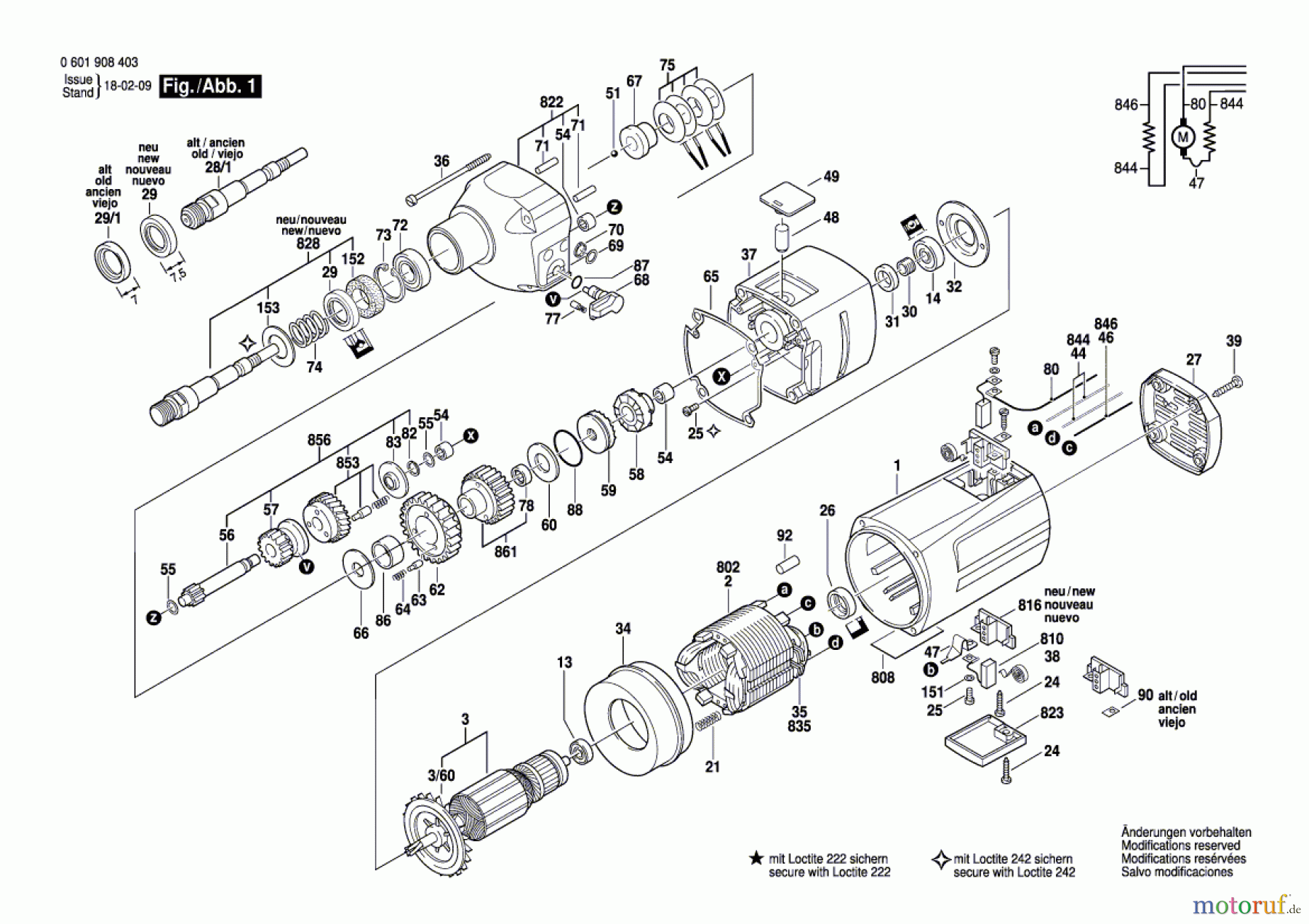  Bosch Werkzeug Bohrmaschine 1908 Seite 1