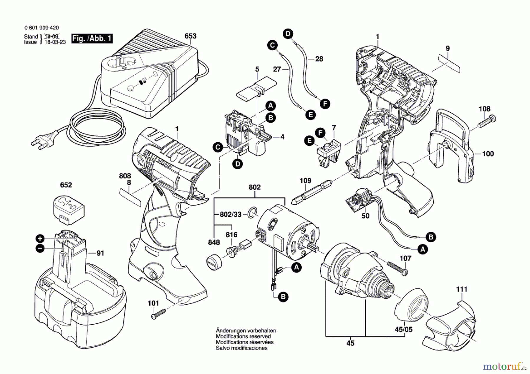  Bosch Werkzeug Schlagschrauber GDR 14,4 V Seite 1