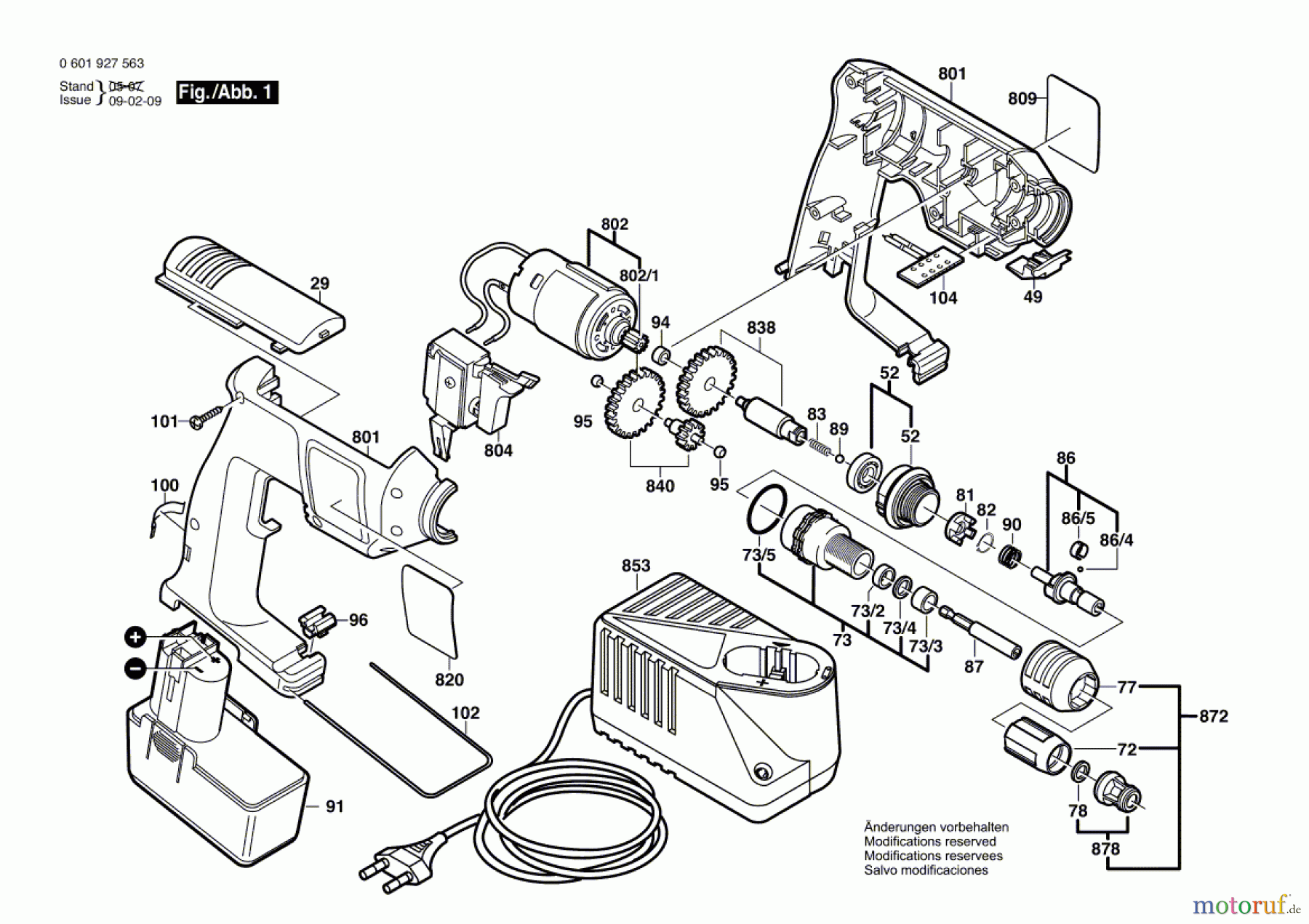  Bosch Akku Werkzeug Akku-Schrauber BACP 12V Seite 1