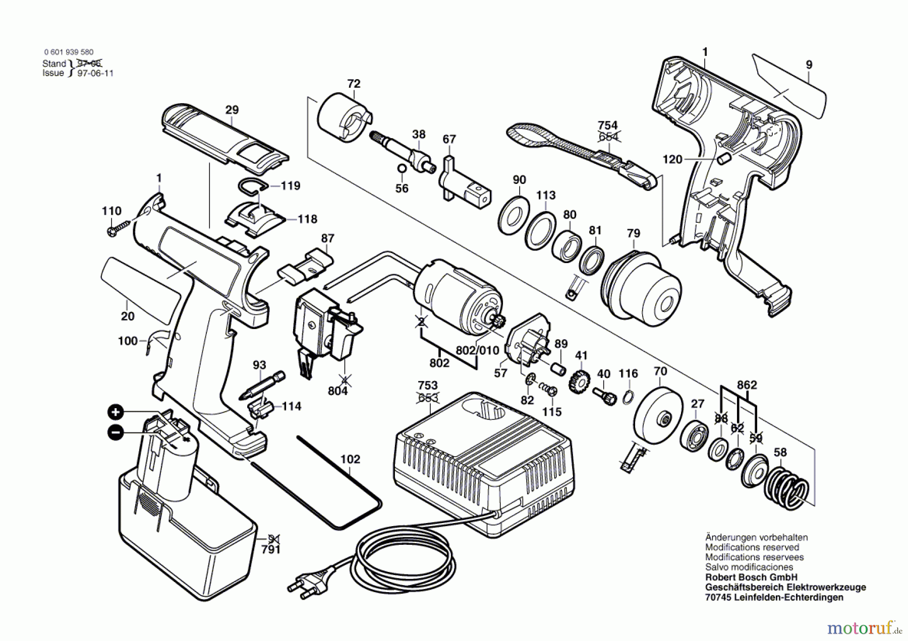  Bosch Akku Werkzeug Akku-Drehschlagschrauber GDR 110 Seite 1