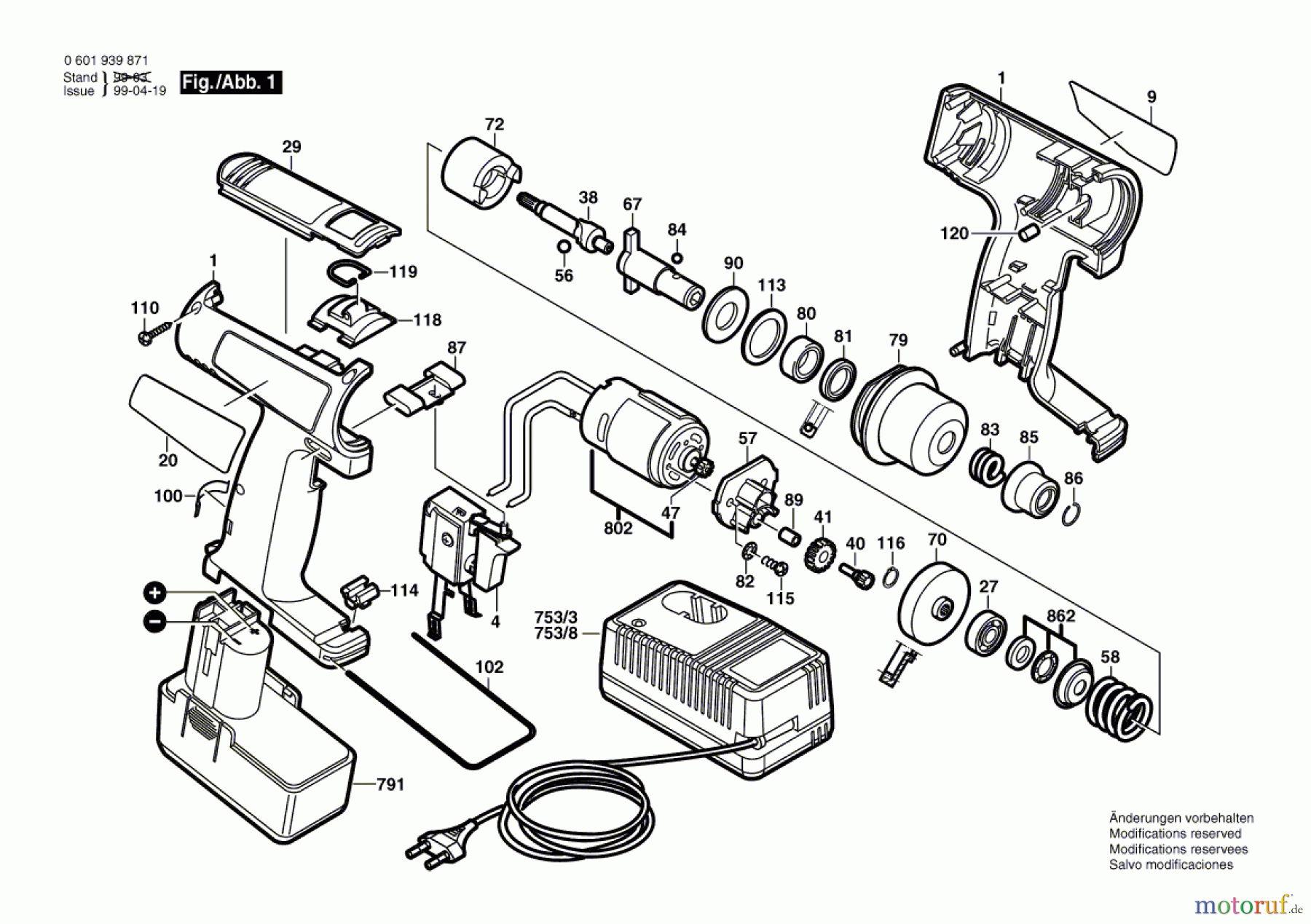  Bosch Werkzeug Schlagschrauber ASS 96 M Seite 1