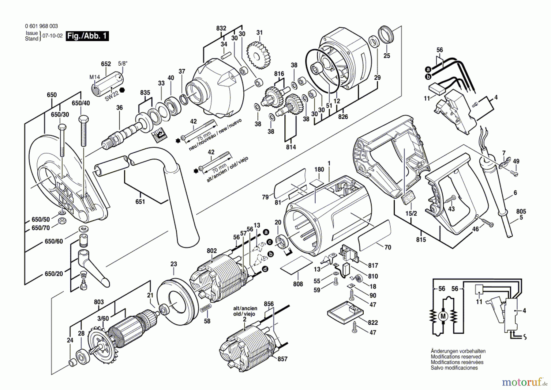  Bosch Werkzeug Rührwerk GRW 9 Seite 1