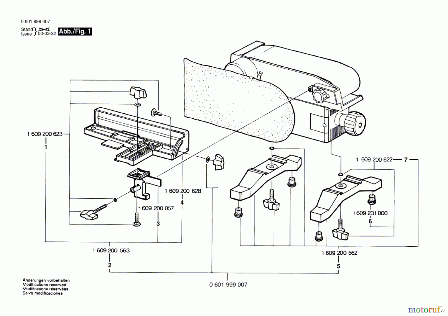  Bosch Werkzeug Teilesatz ---- Seite 1