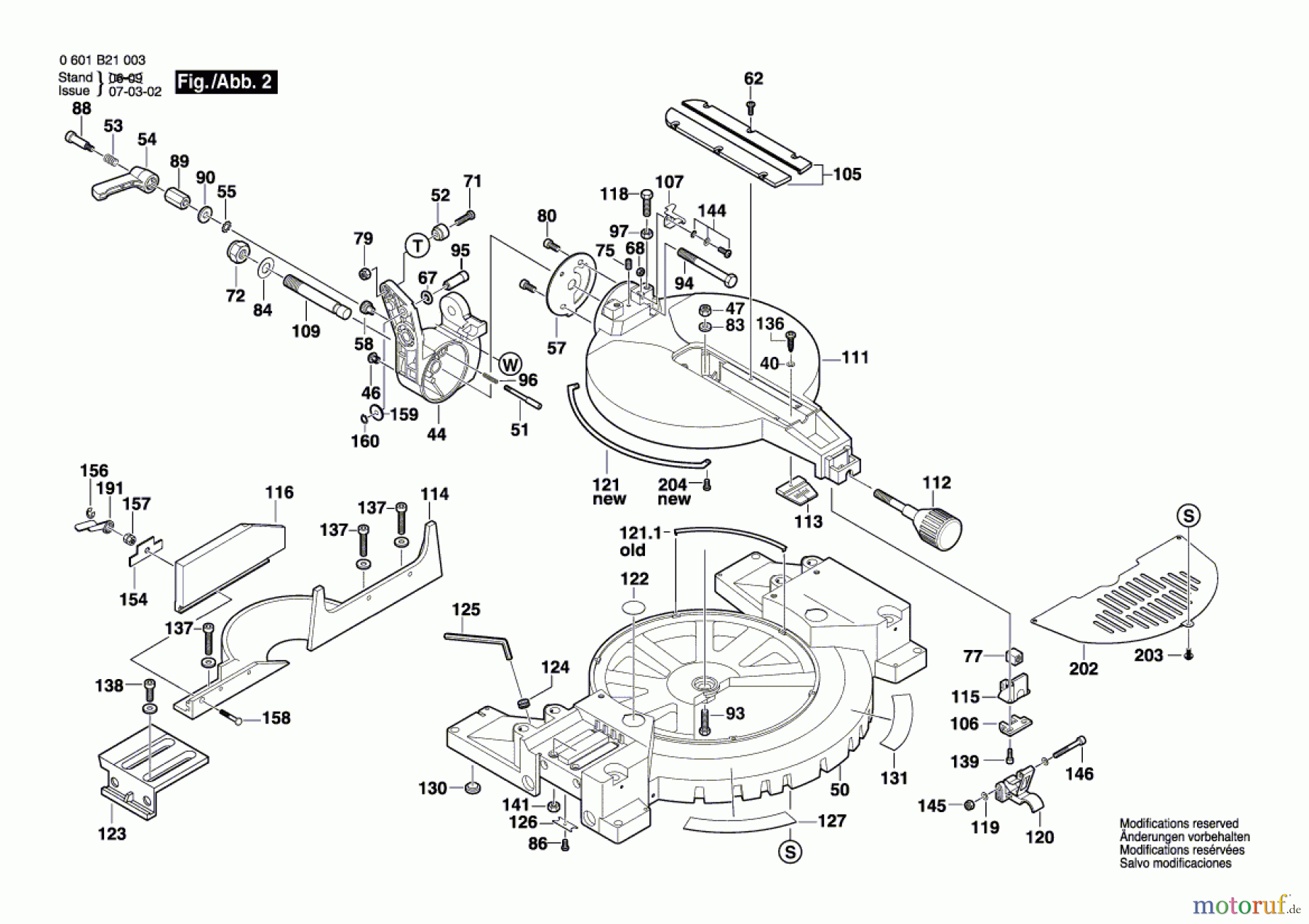  Bosch Werkzeug Kapp-/Zugsäge GCM 12 Seite 2