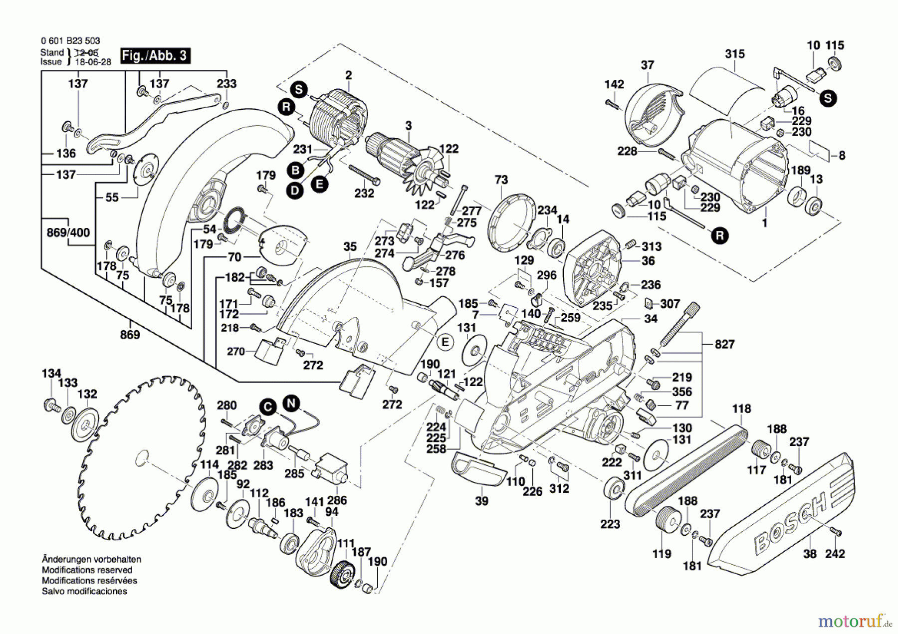  Bosch Werkzeug Kapp-/Zugsäge GCM 12 SD Seite 3