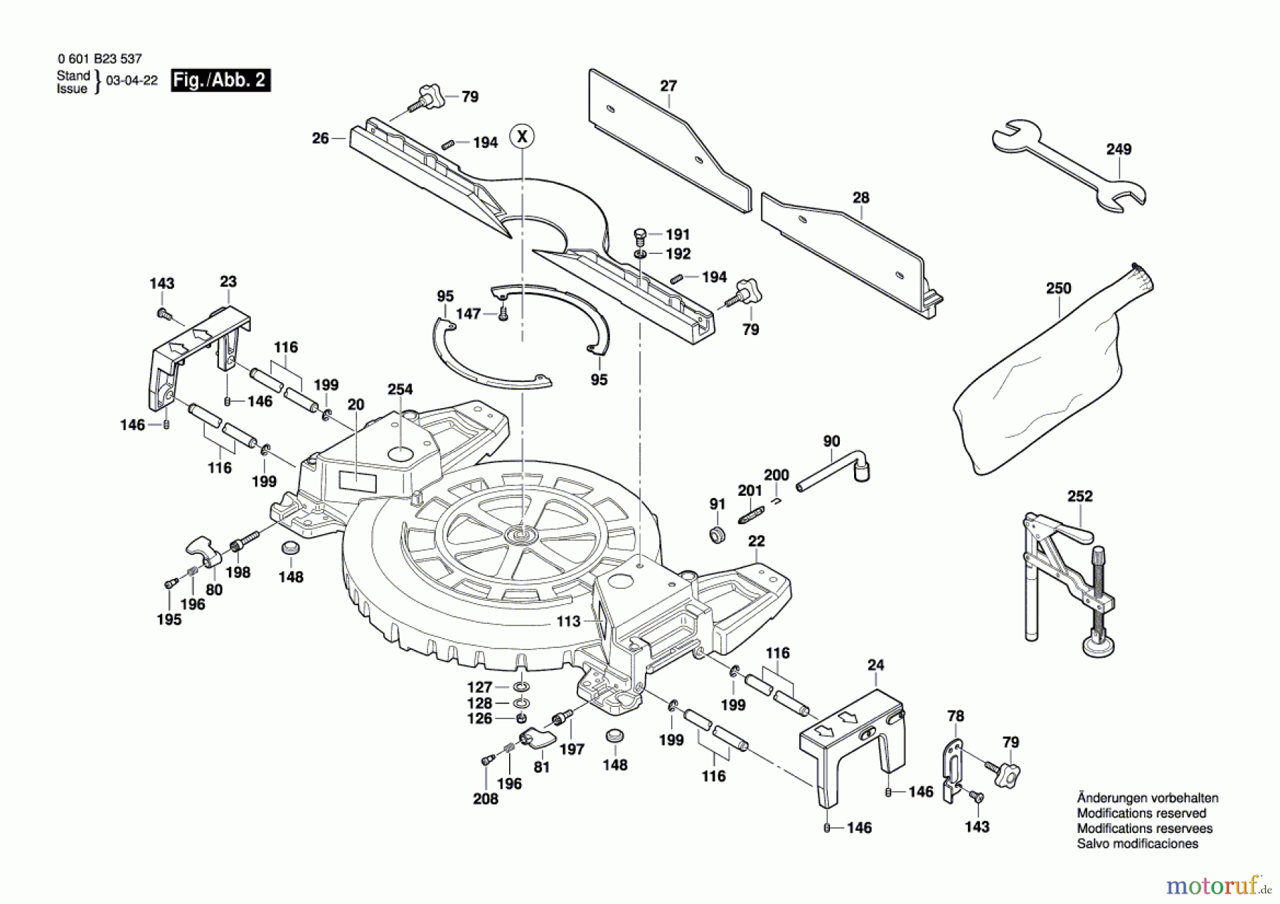  Bosch Werkzeug Kapp-/Zugsäge GCM 12 SD Seite 2