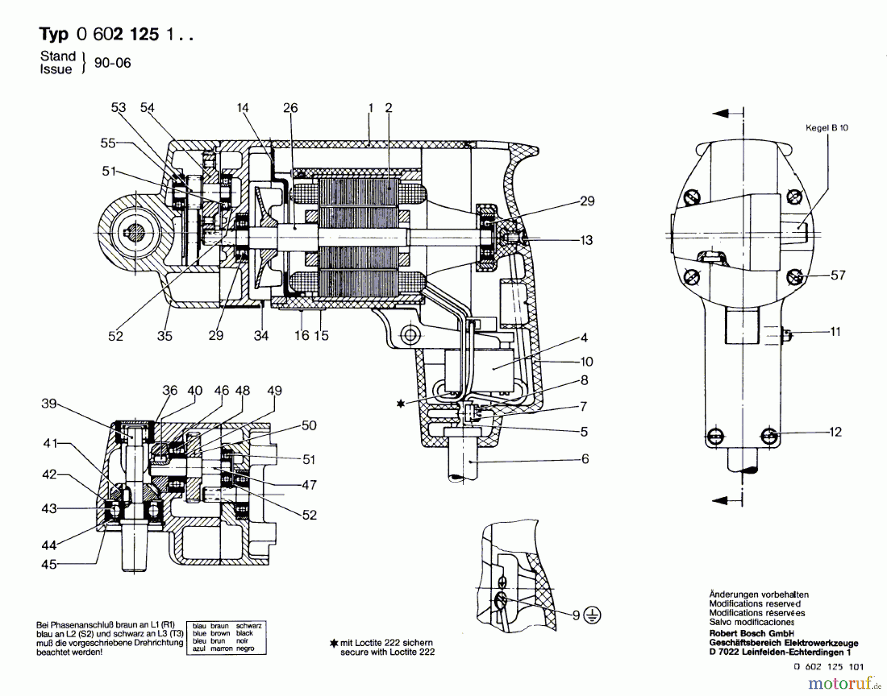  Bosch Werkzeug Hf-Winkelbohrmaschine GR.54 Seite 1