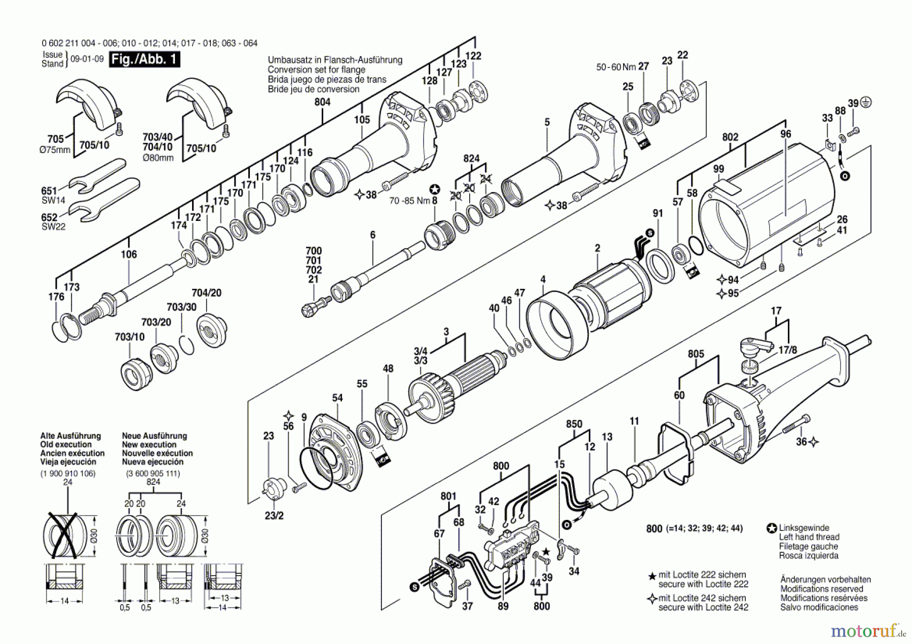  Bosch Werkzeug Hf-Geradschleifer ---- Seite 1