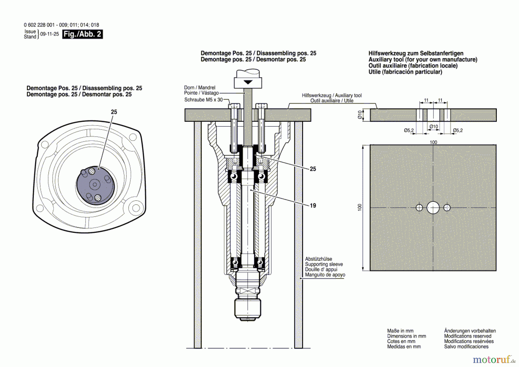  Bosch Werkzeug Hf-Geradschleifer ---- Seite 2