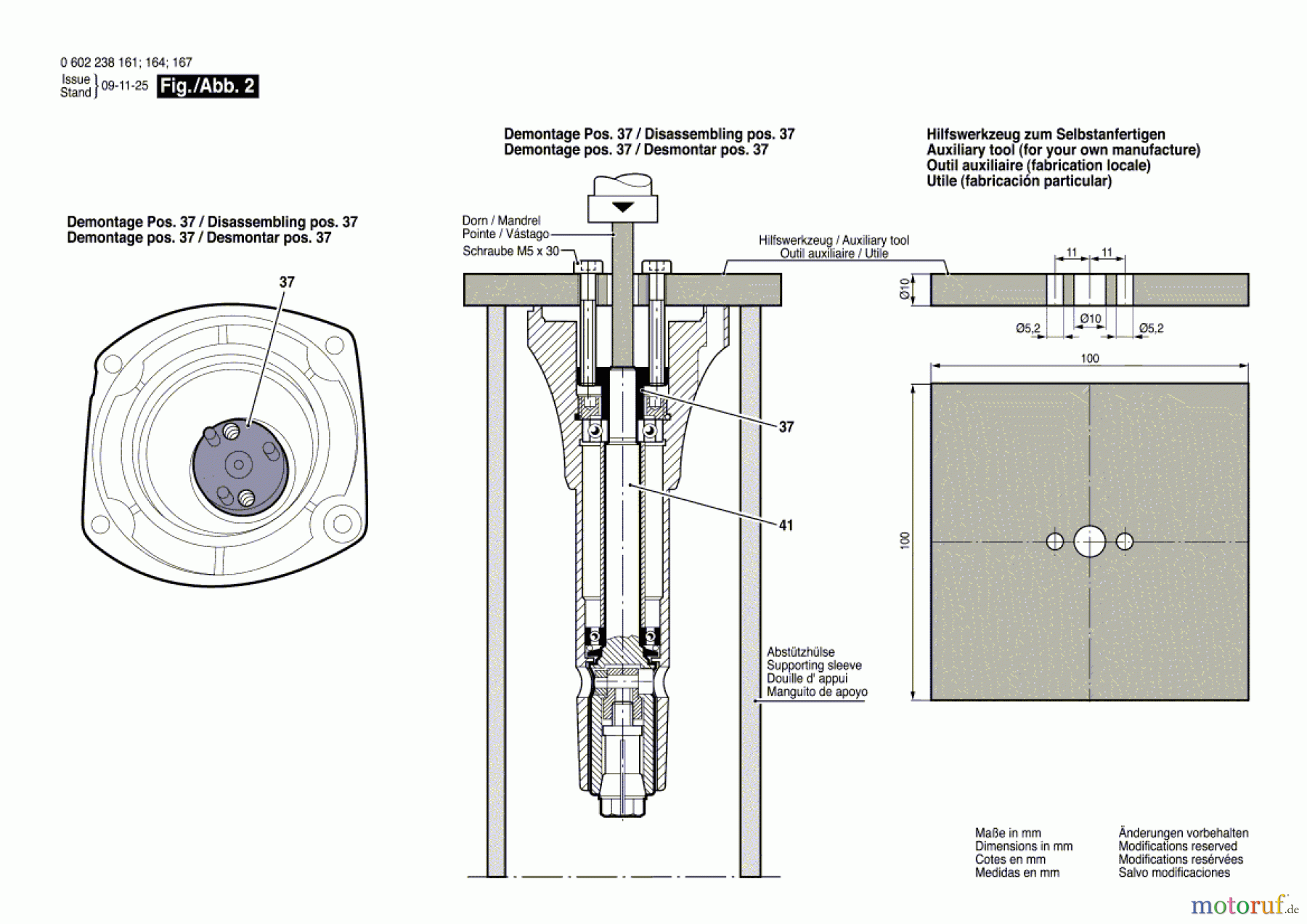  Bosch Werkzeug Hf-Geradschleifer ---- Seite 2