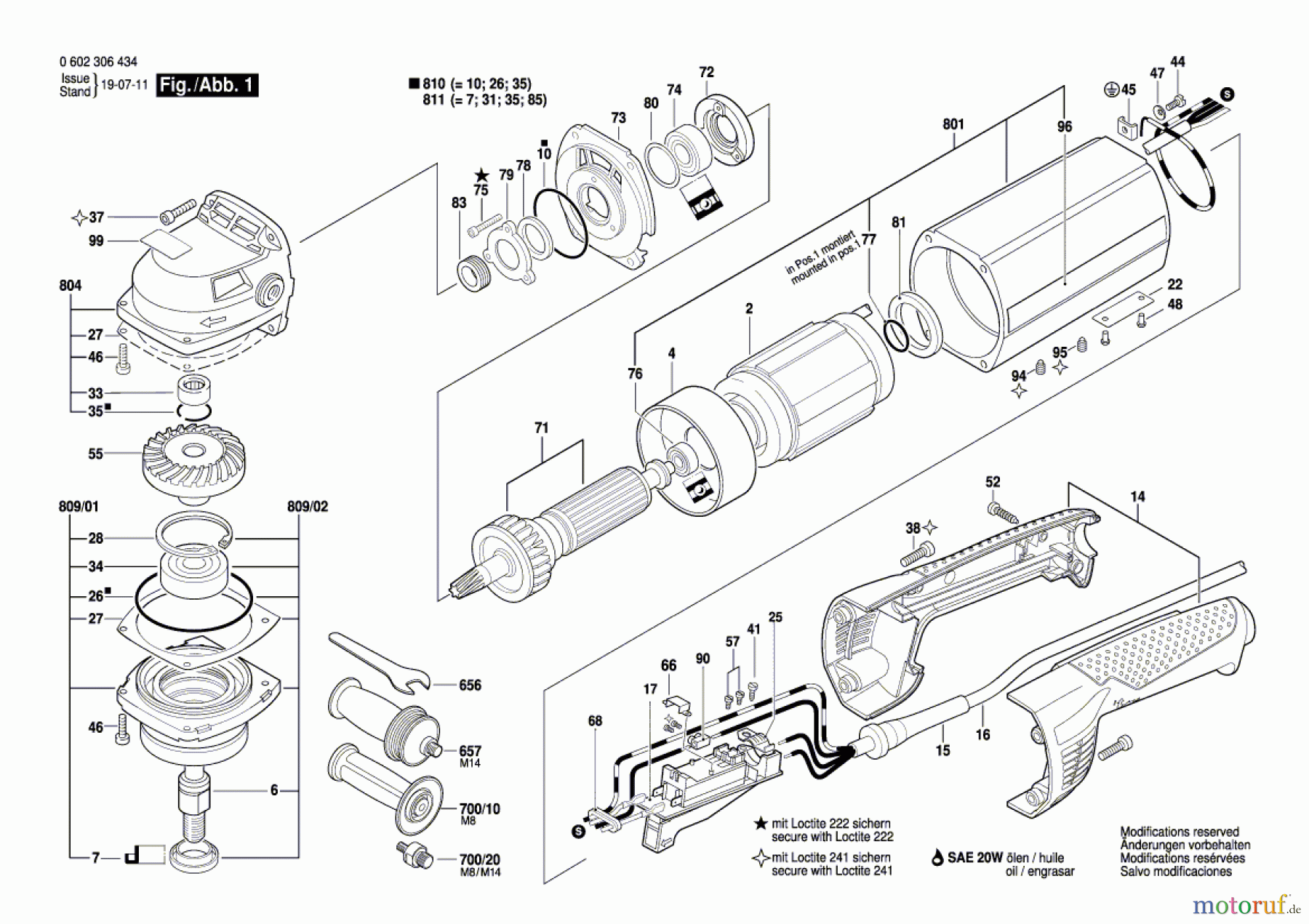  Bosch Werkzeug Winkelpolierer ---- Seite 1