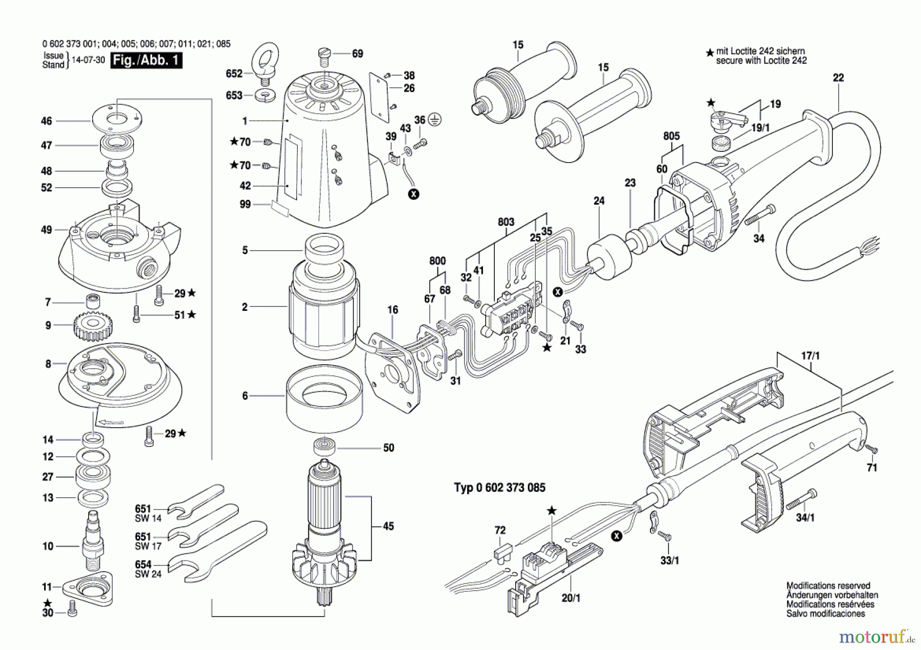  Bosch Werkzeug Hf-Tellerschleifer ---- Seite 1