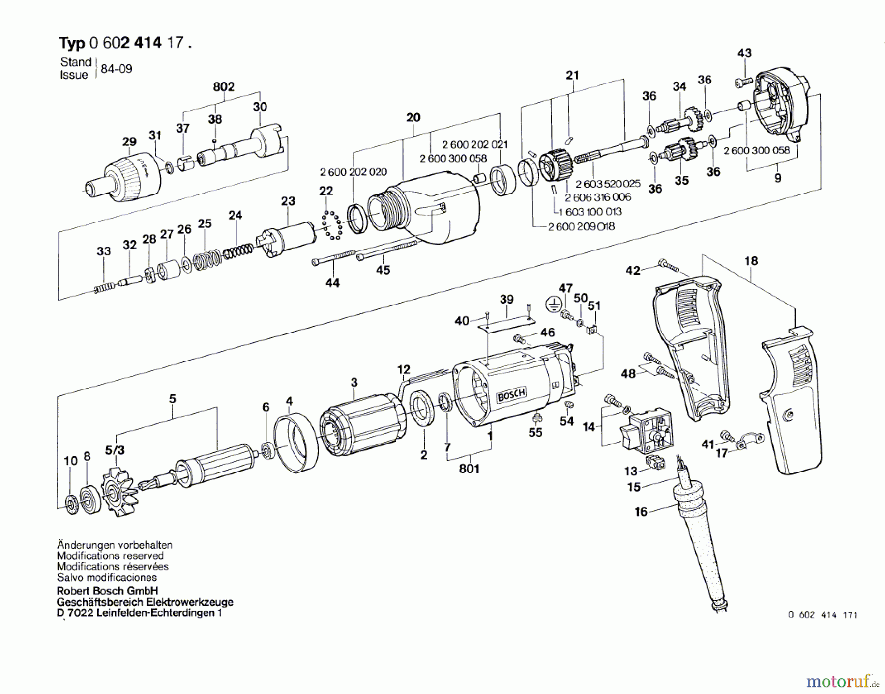 Bosch Werkzeug Hf-Schrauber ---- Seite 1