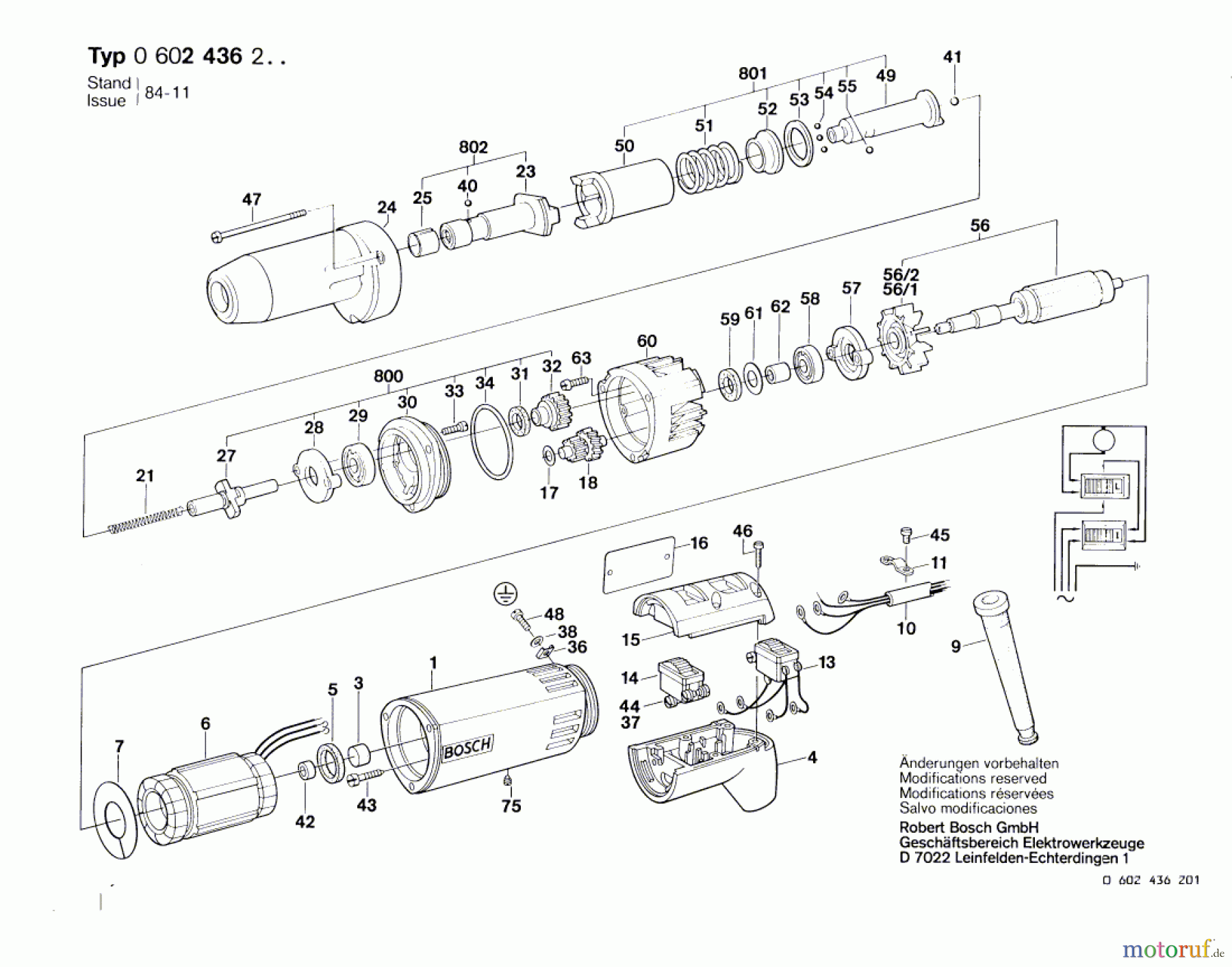  Bosch Werkzeug Hf-Schlagschrauber ---- Seite 1