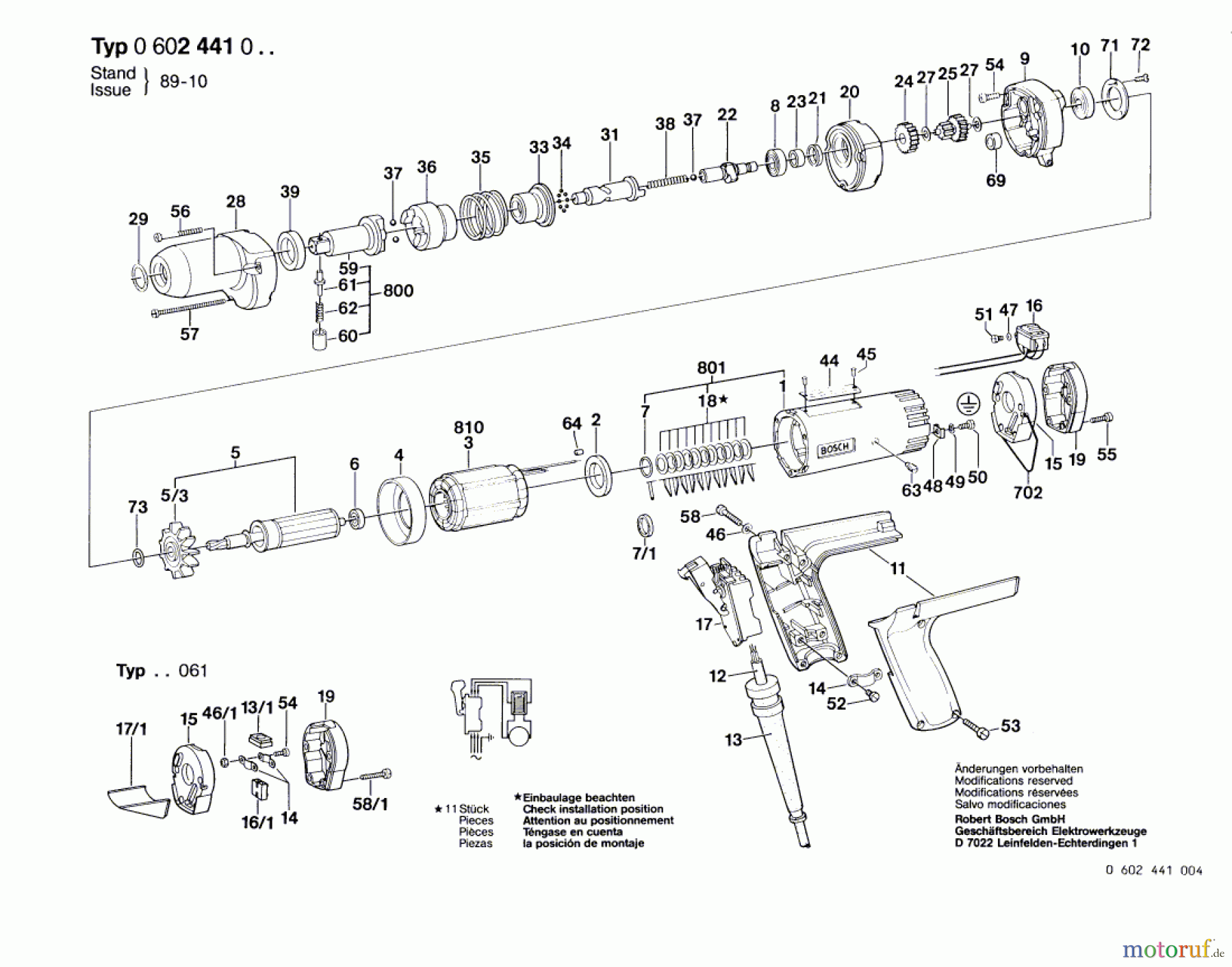  Bosch Werkzeug Hf-Schlagschrauber ---- Seite 1