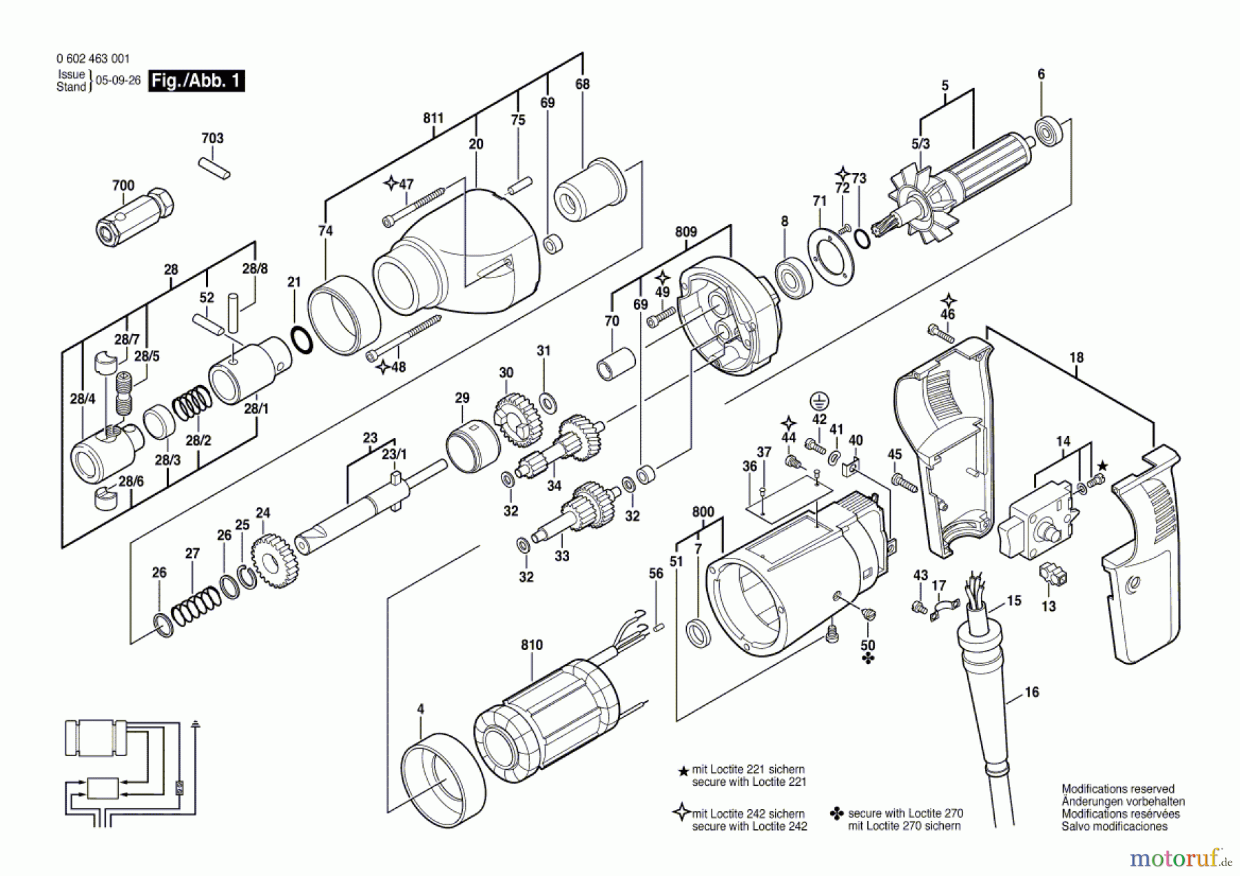  Bosch Werkzeug Hf-Gewindeschneider ---- Seite 1