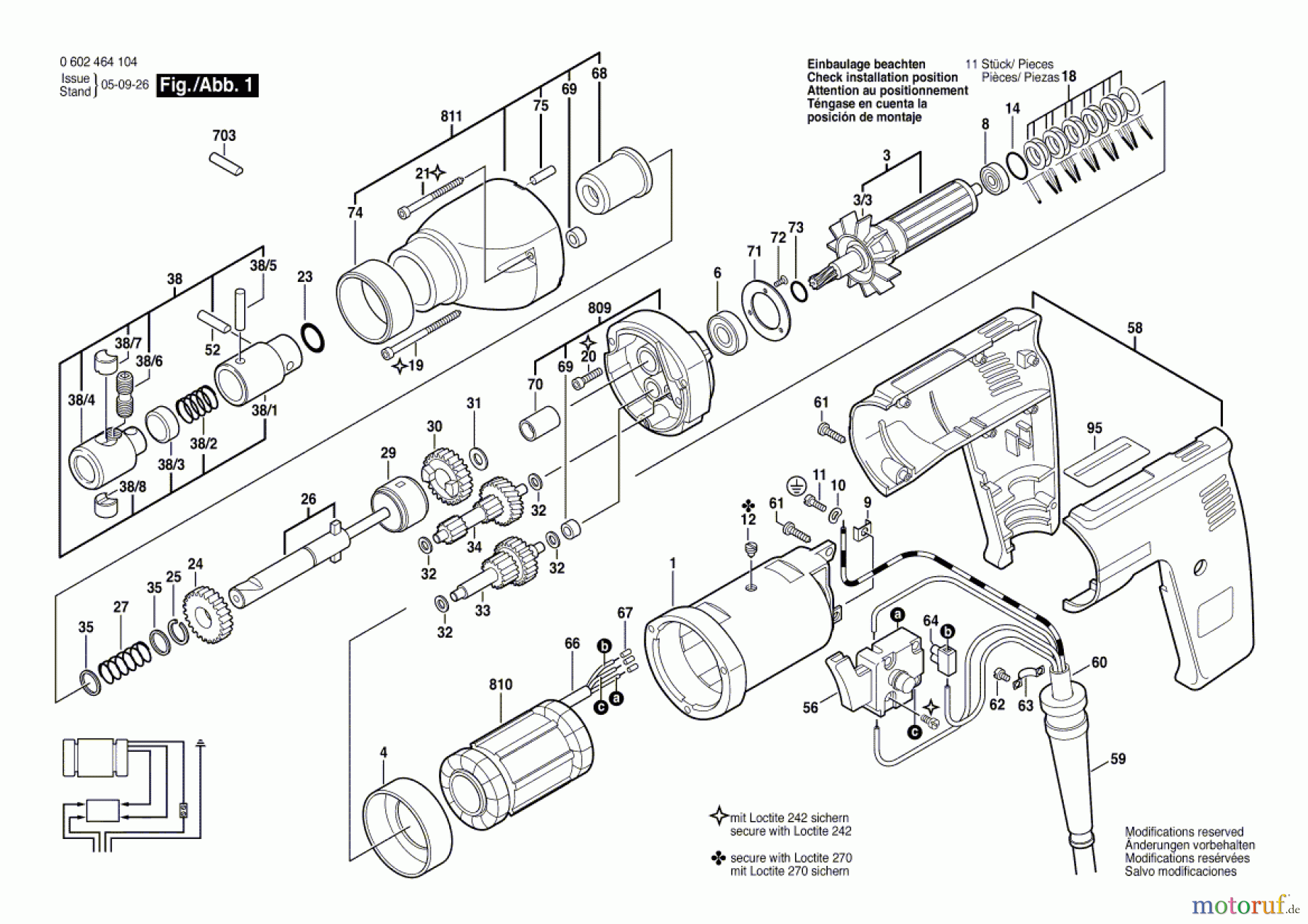  Bosch Werkzeug Hf-Gewindeschneider ---- Seite 1